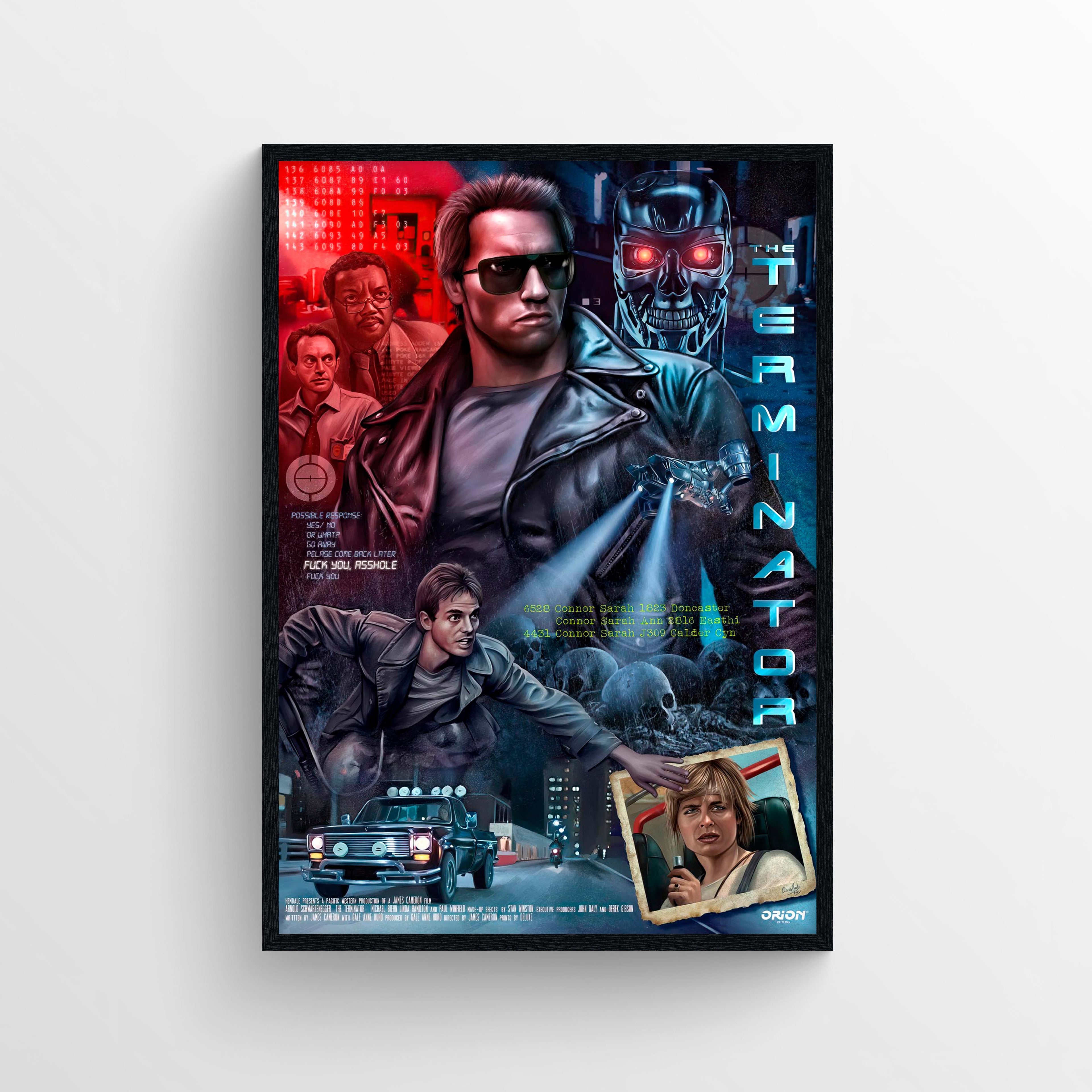 The Terminator  (1984) B - POSTER