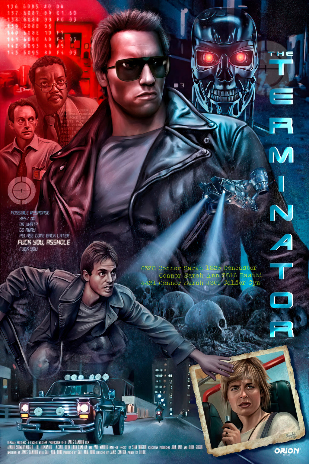 The Terminator  (1984) B - POSTER