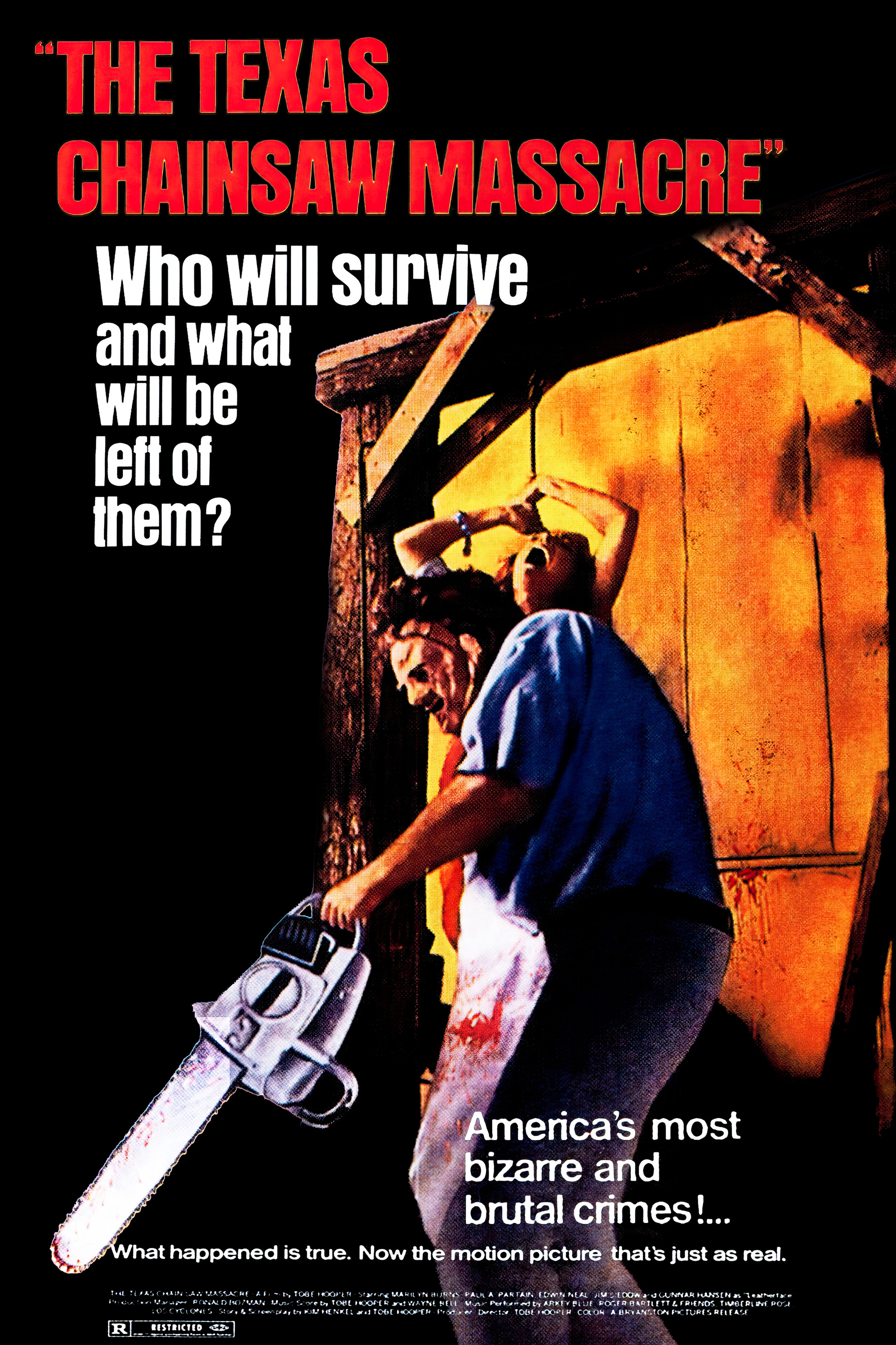 The Texas Chainsaw Massacre (1974) - POSTER