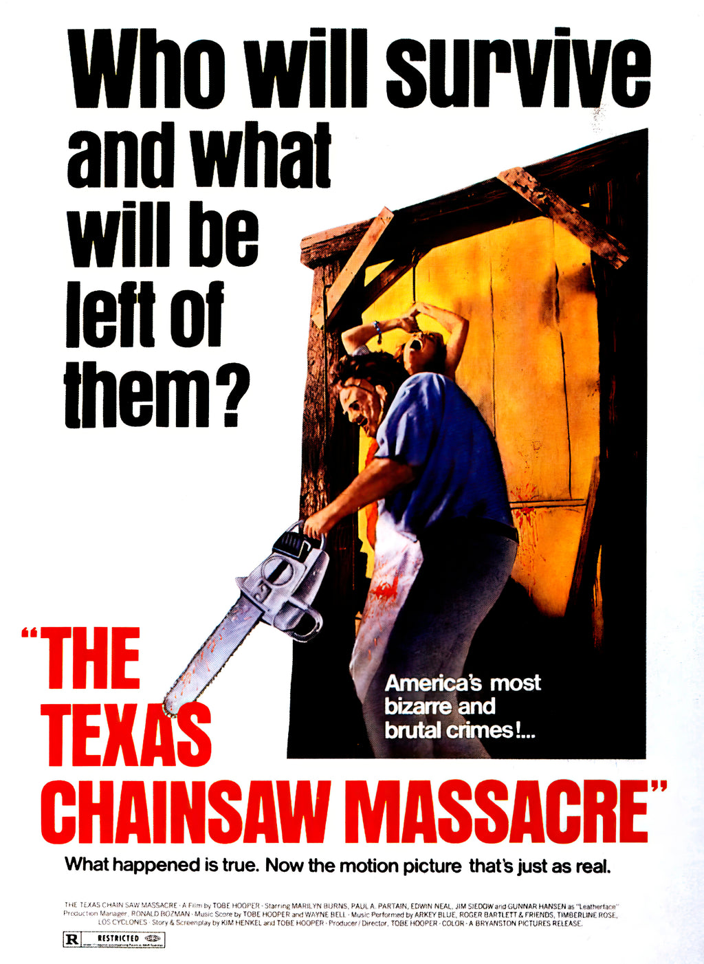 The Texas Chainsaw Massacre (1974) A - POSTER