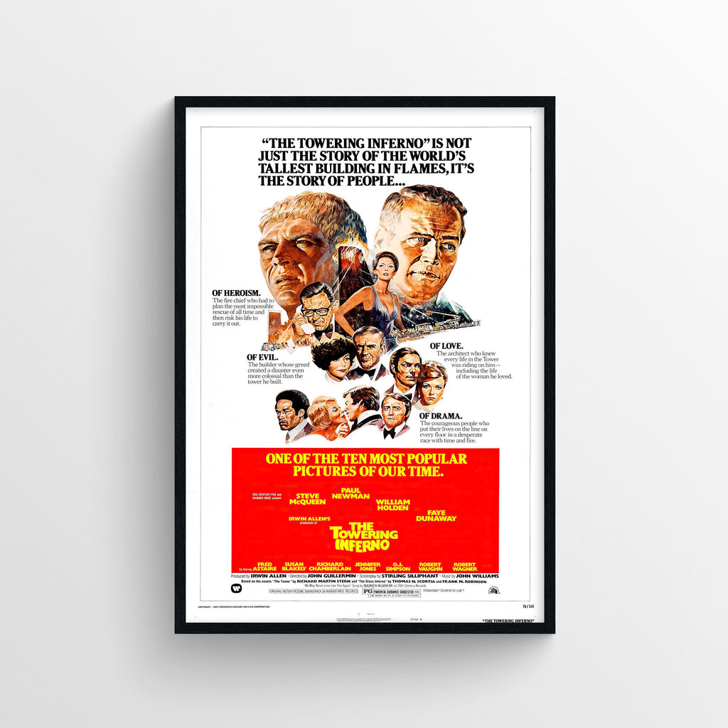 The Towering Inferno  (1974) A - POSTER