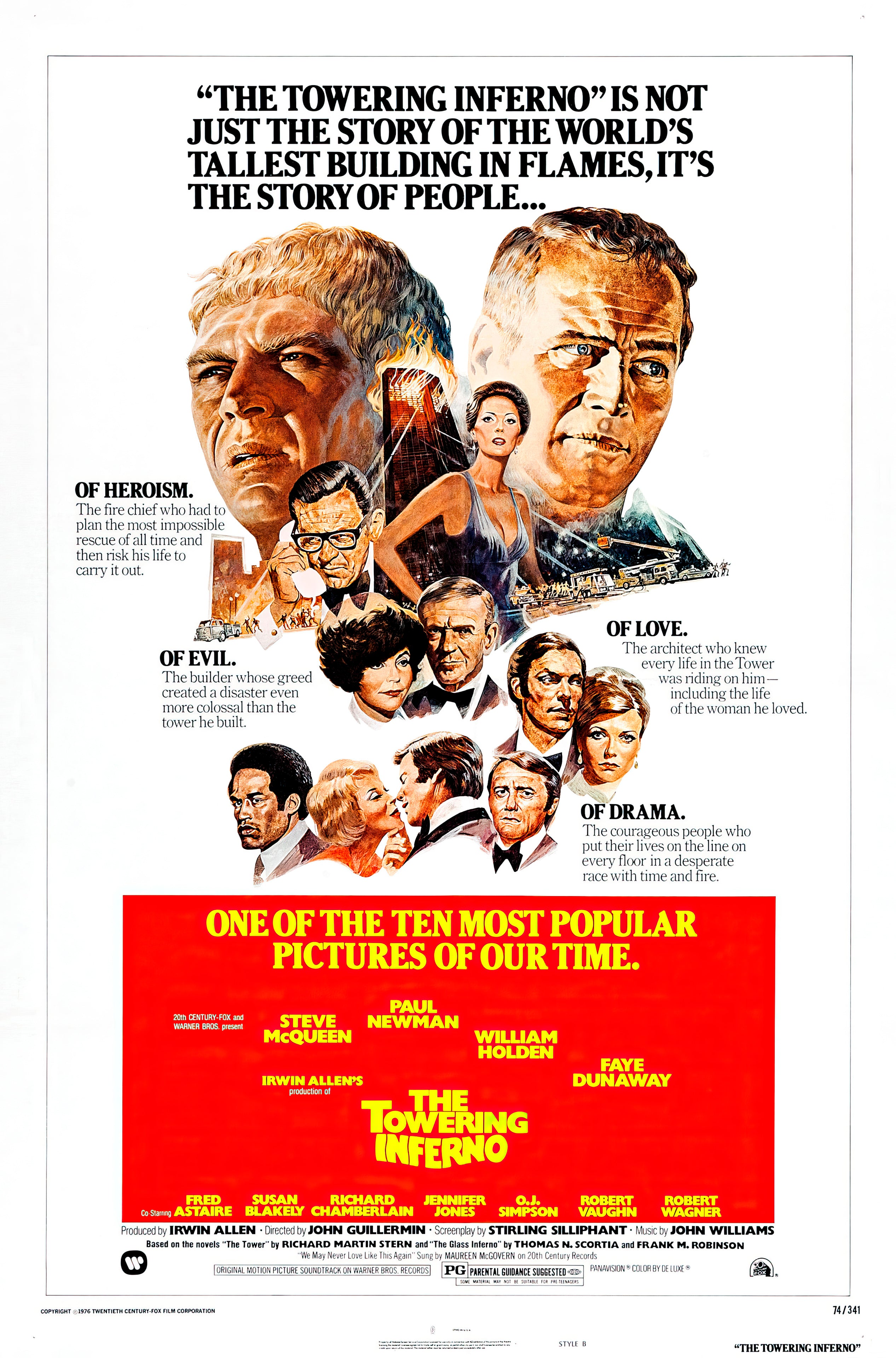 The Towering Inferno  (1974) A - POSTER