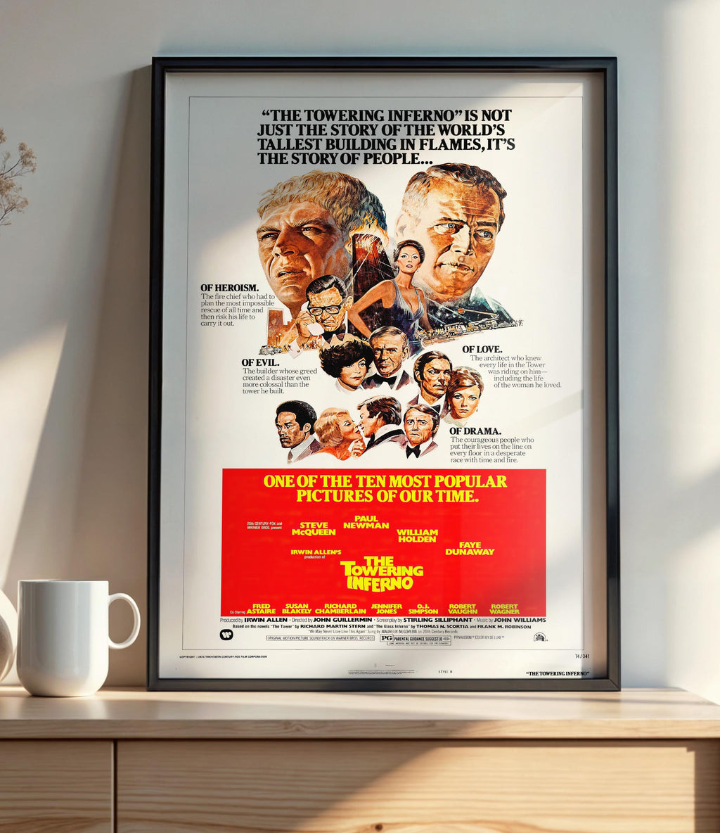 The Towering Inferno  (1974) A - POSTER