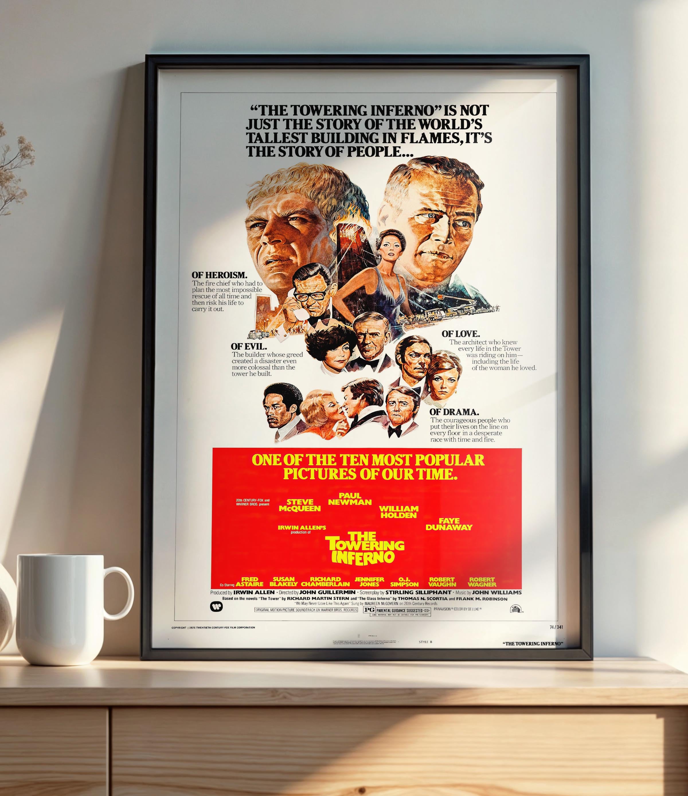 The Towering Inferno  (1974) A - POSTER