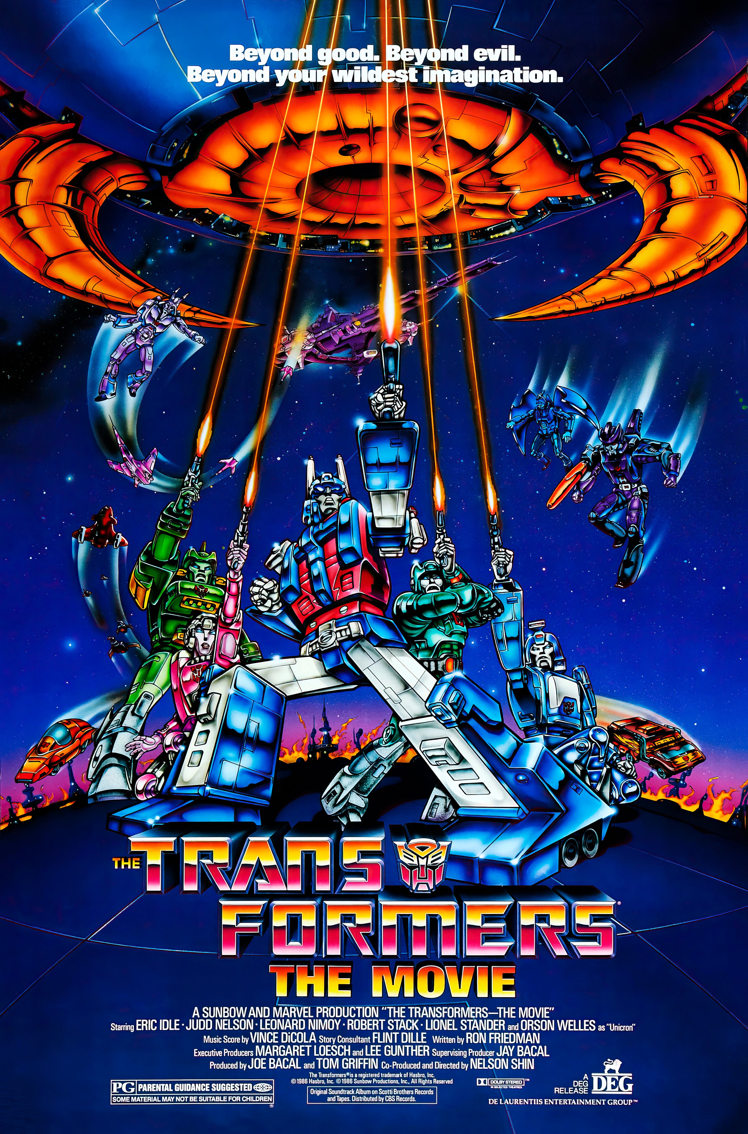 The Transformers  The Movie  (1986) - POSTER