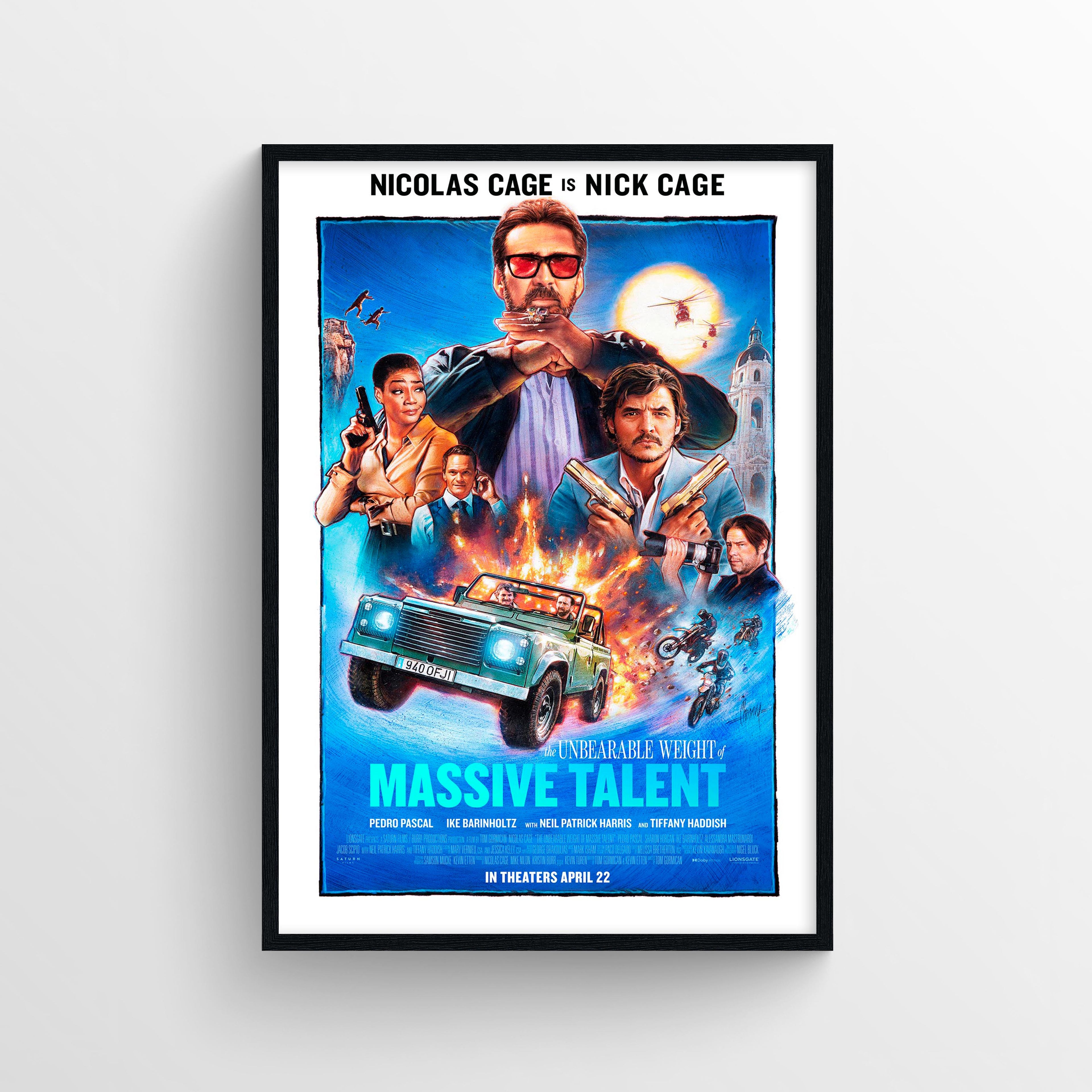 The Unbearable Weight of Massive Talent  (2022) A - POSTER