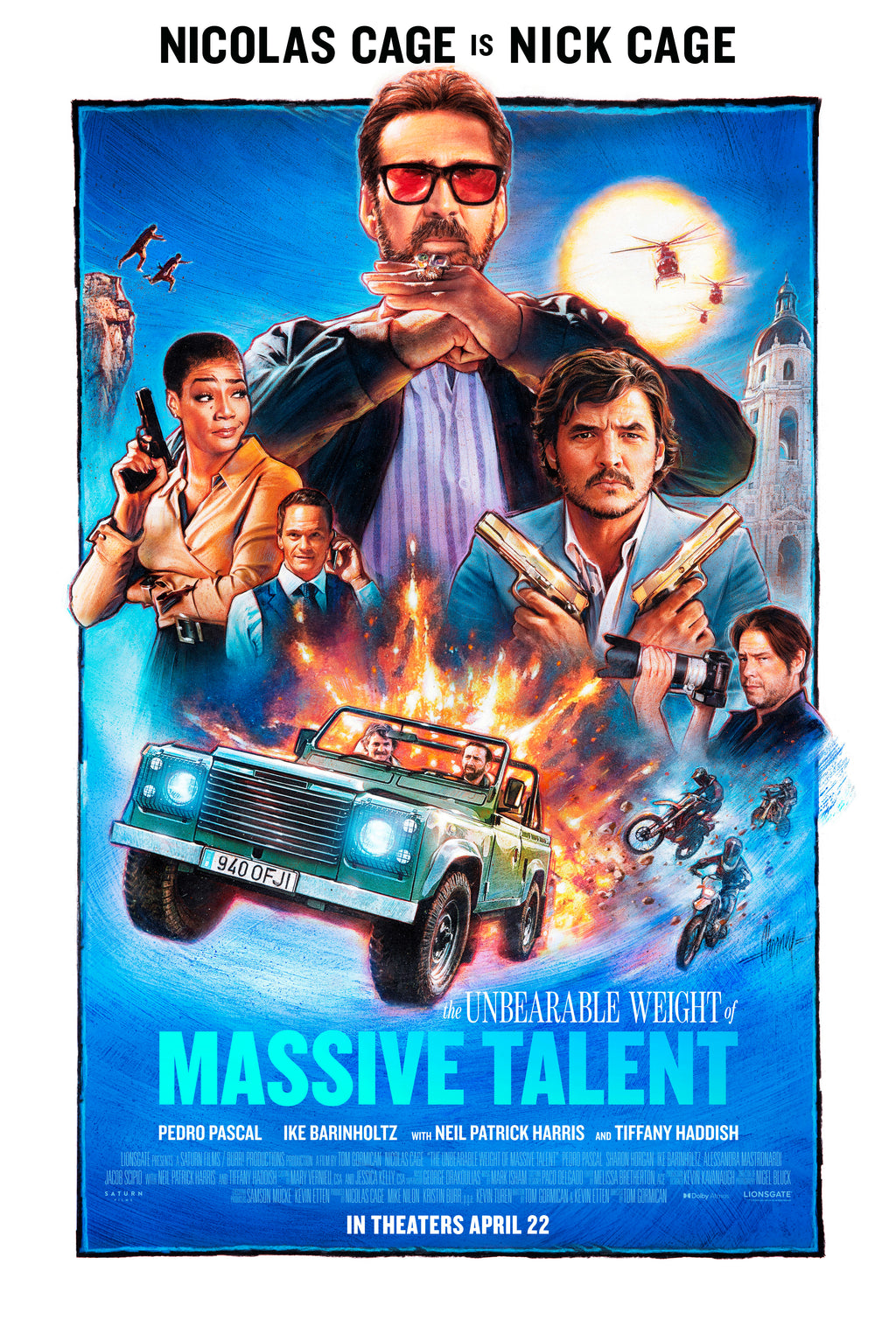 The Unbearable Weight of Massive Talent  (2022) A - POSTER