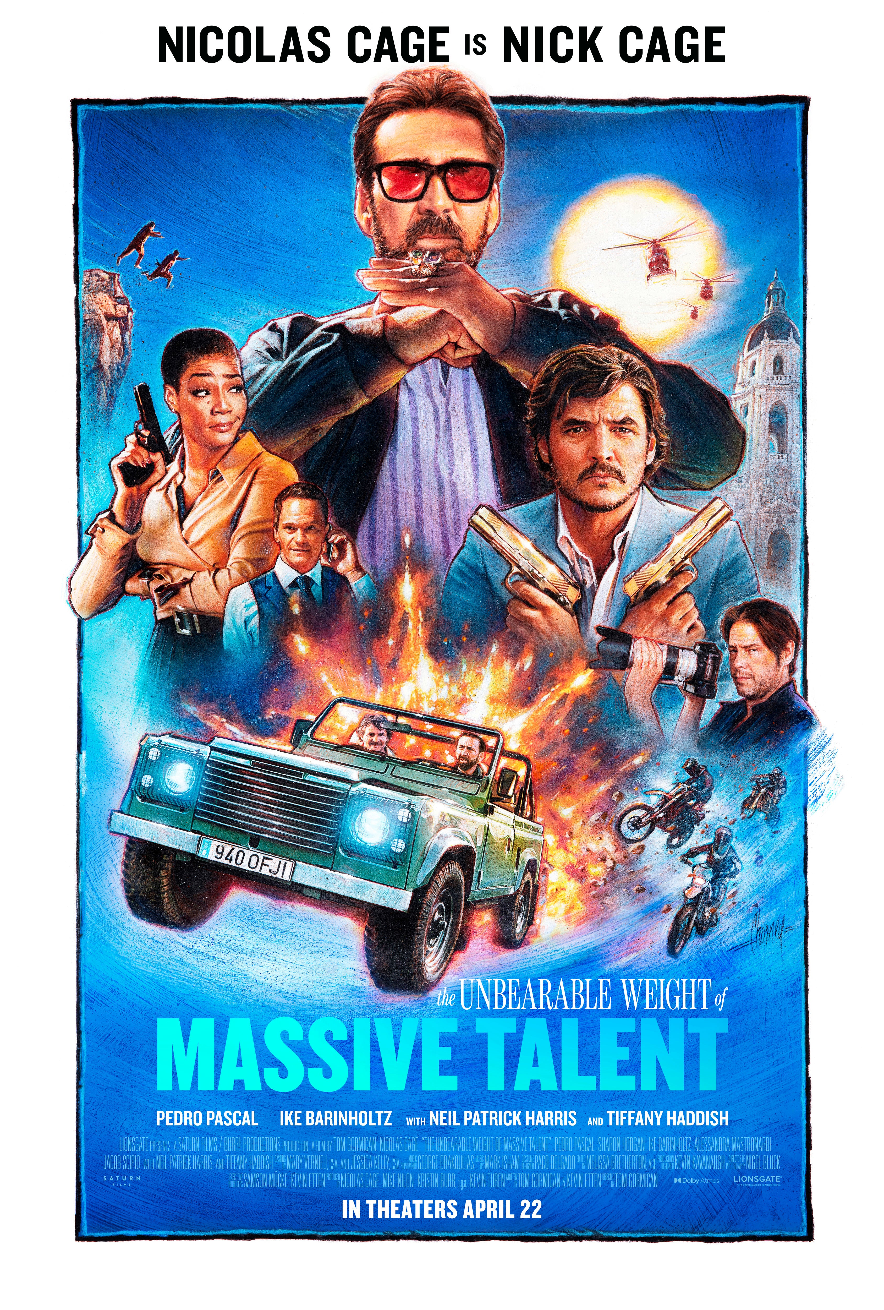The Unbearable Weight of Massive Talent  (2022) A - POSTER