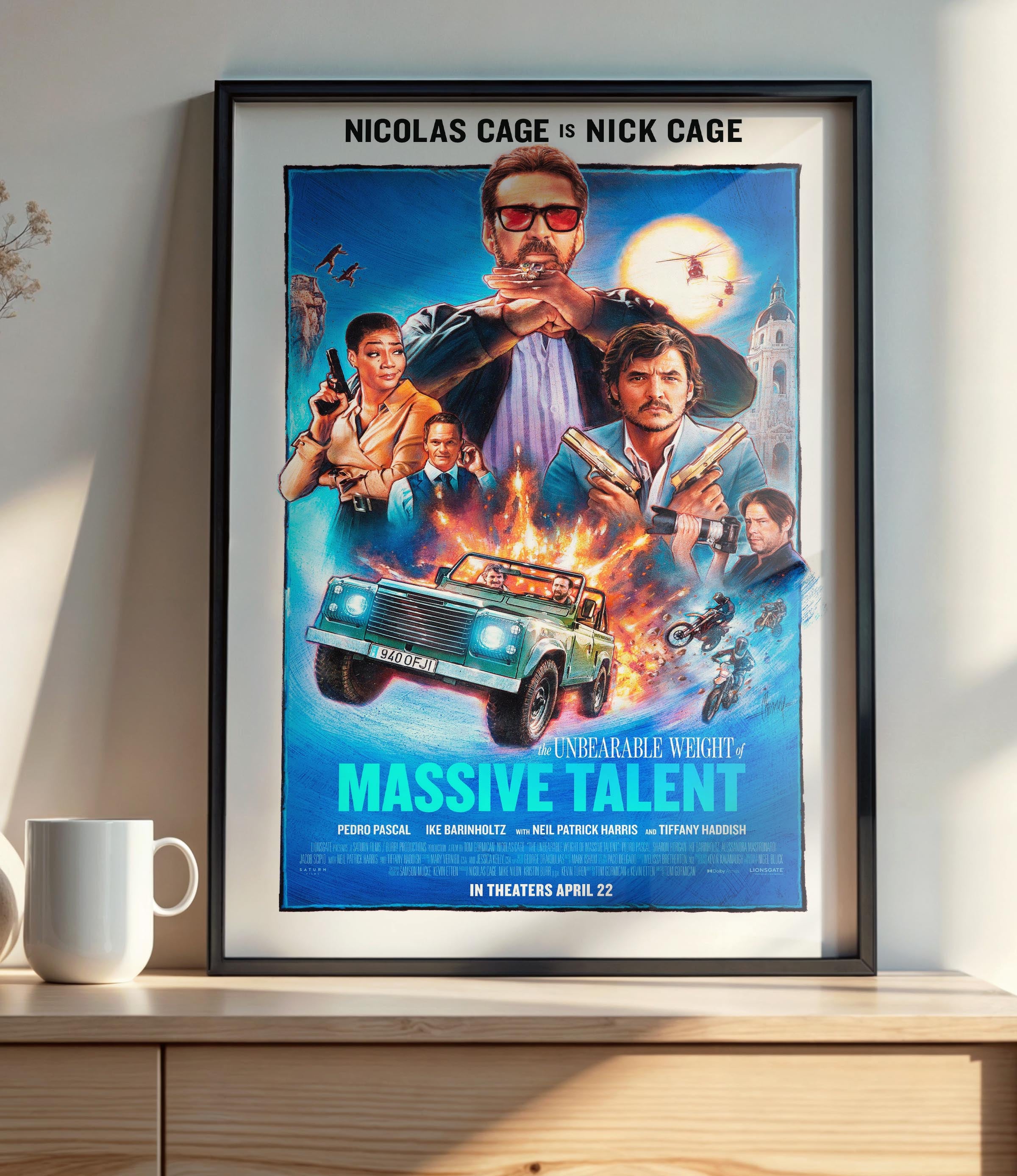 The Unbearable Weight of Massive Talent  (2022) A - POSTER
