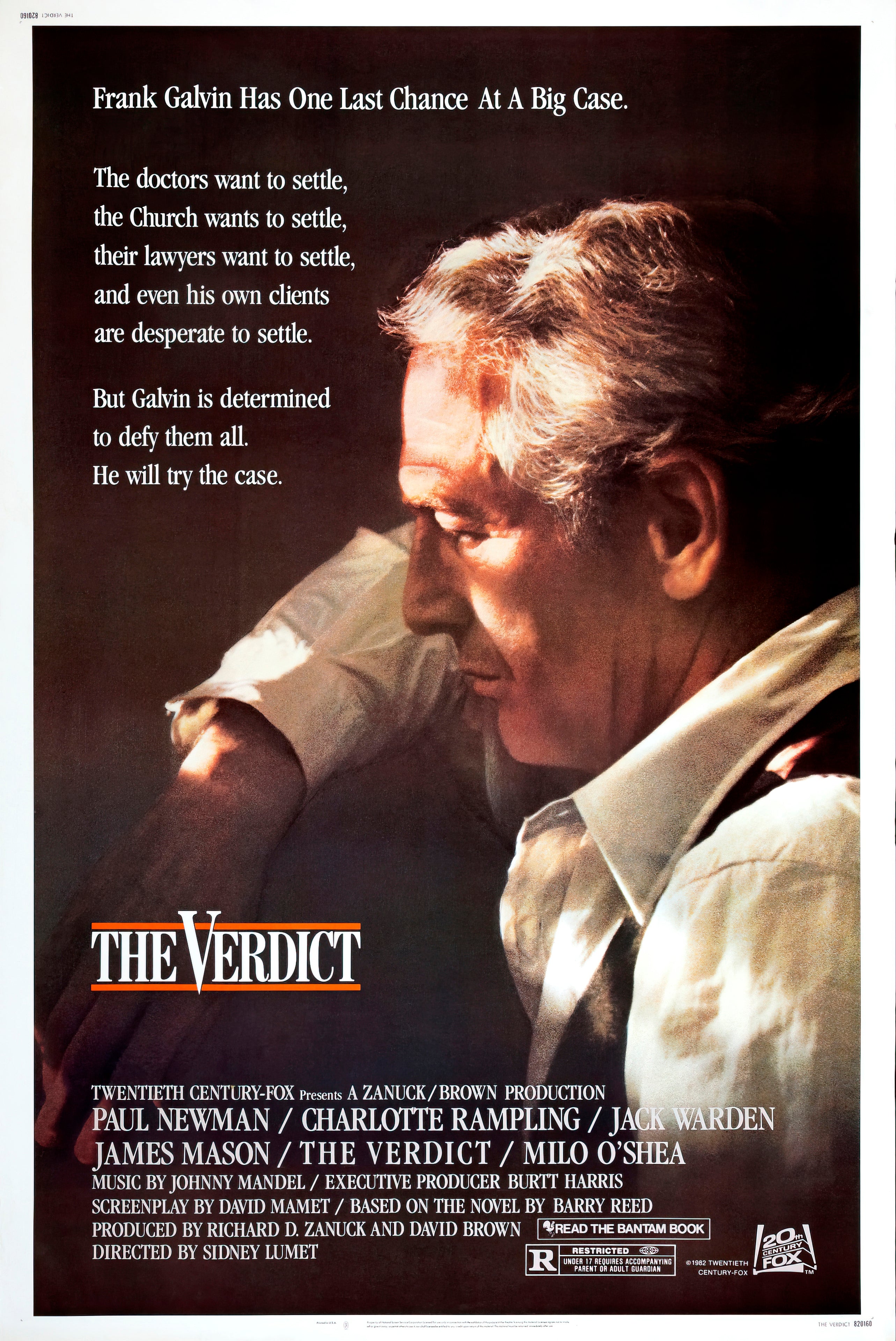 The Verdict (1982) - POSTER