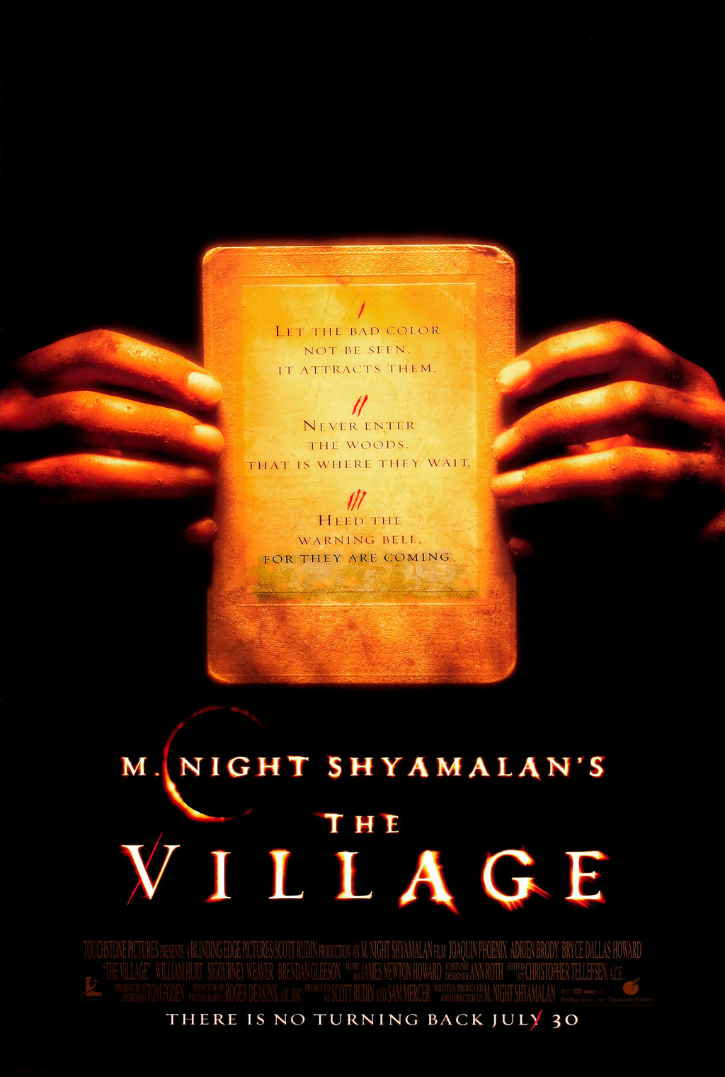 The Village (2004) - POSTER