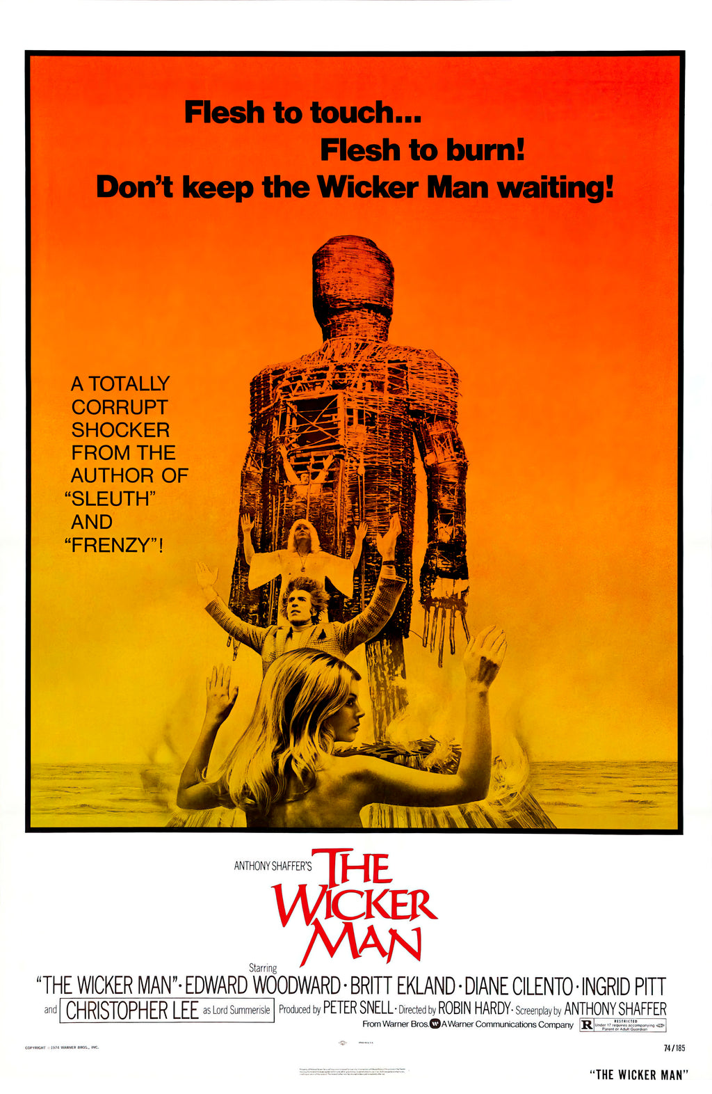 The Wicker Man (1974) - POSTER