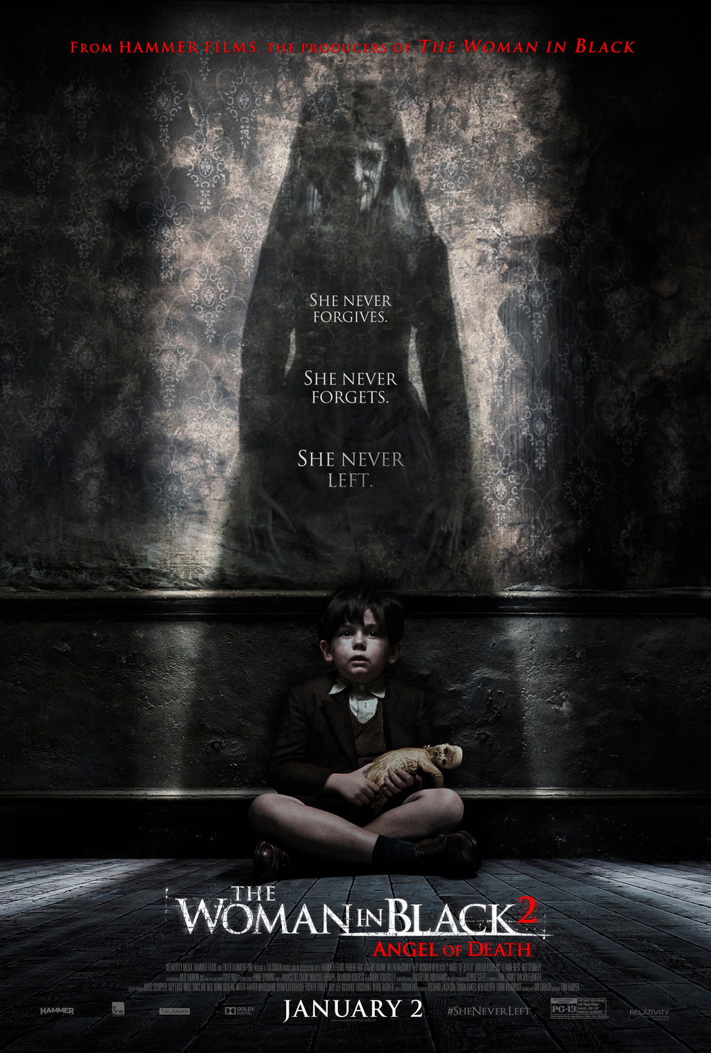 The Woman in Black 2  (2014) - POSTER