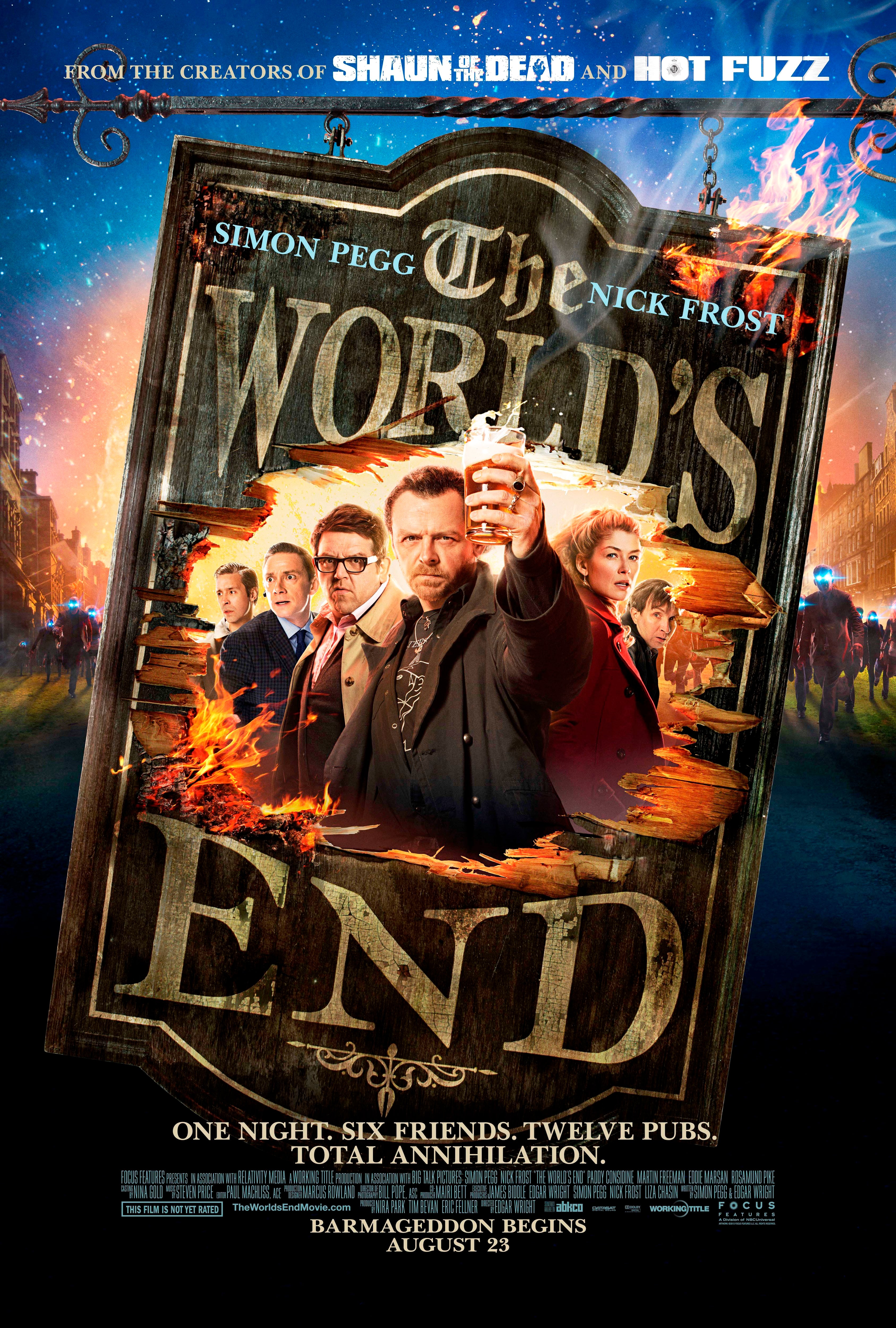The World's End  (2013) B - POSTER