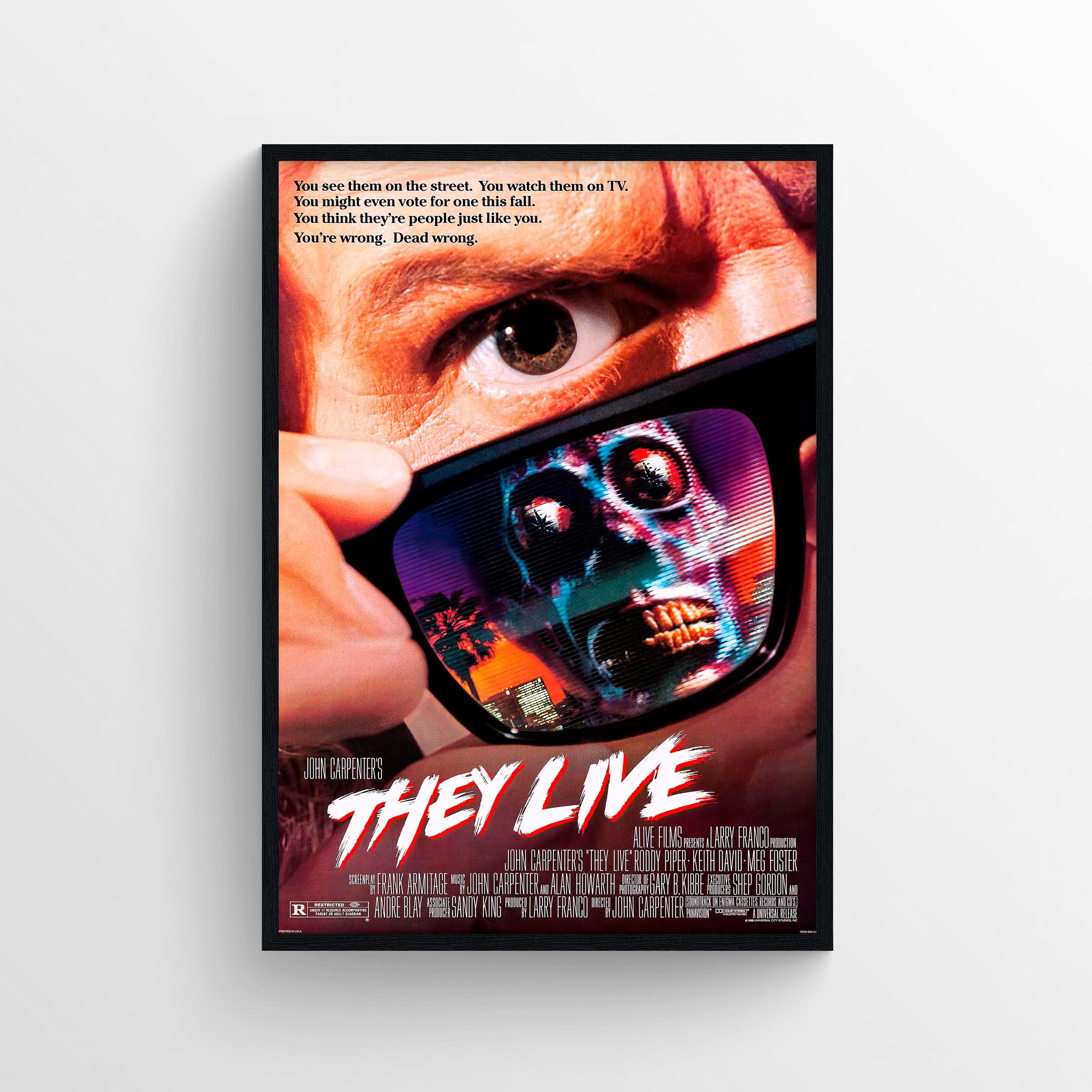 They Live (1988) - POSTER