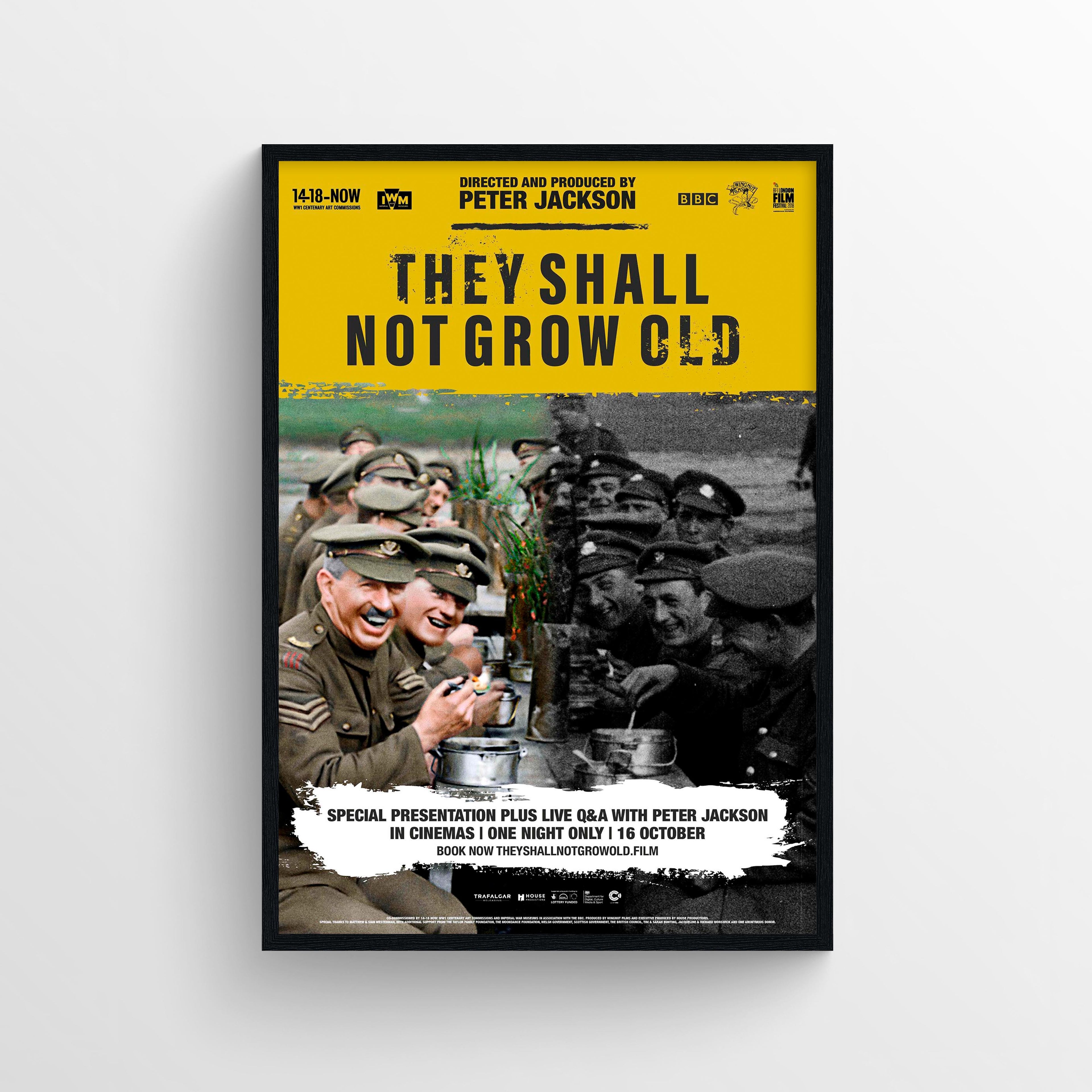 They Shall Not Grow Old (2018) - POSTER