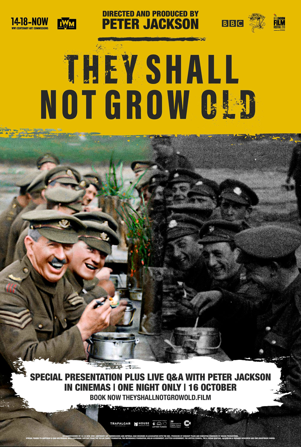 They Shall Not Grow Old (2018) - POSTER