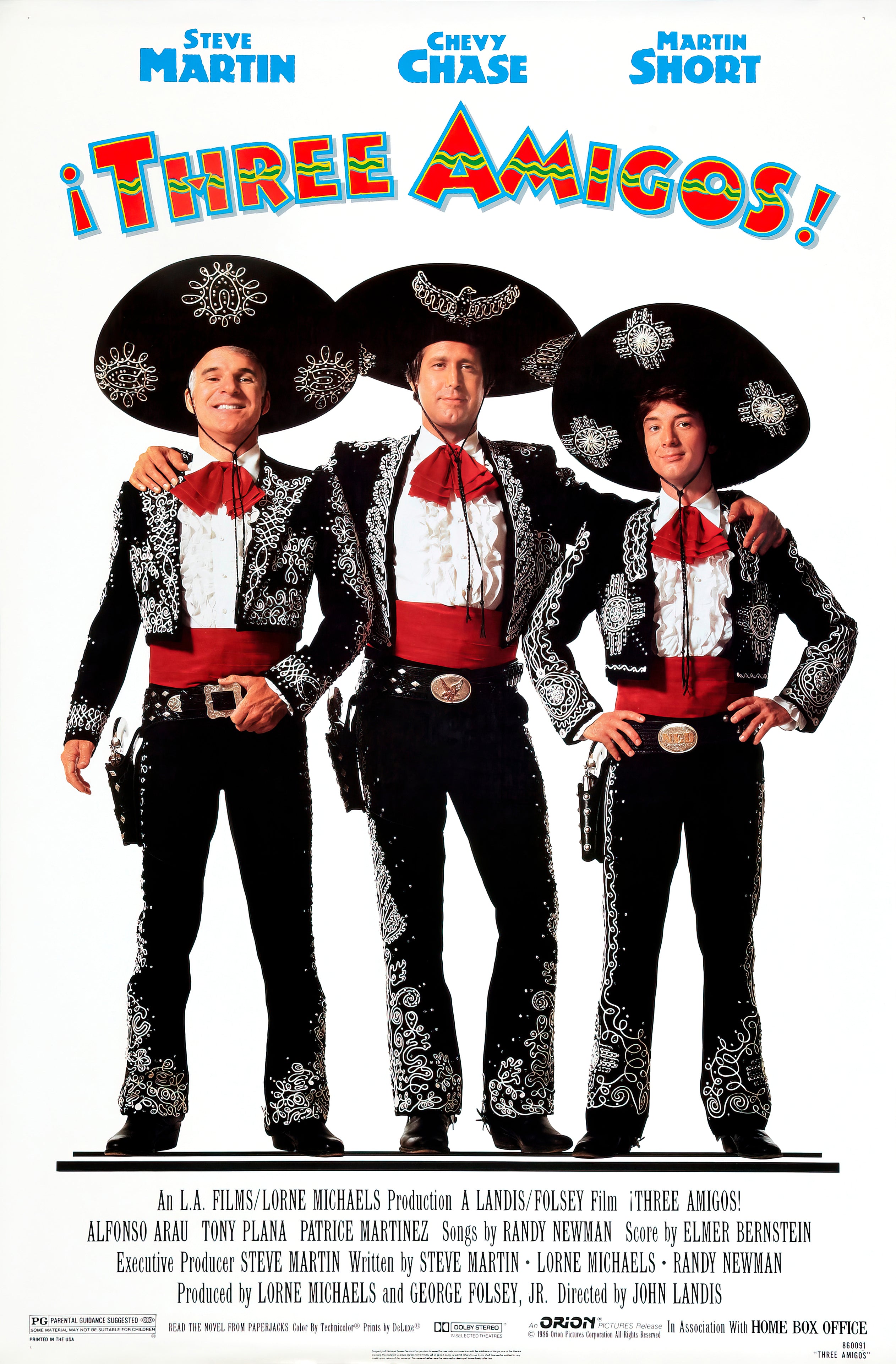 Three Amigos (1986) - POSTER