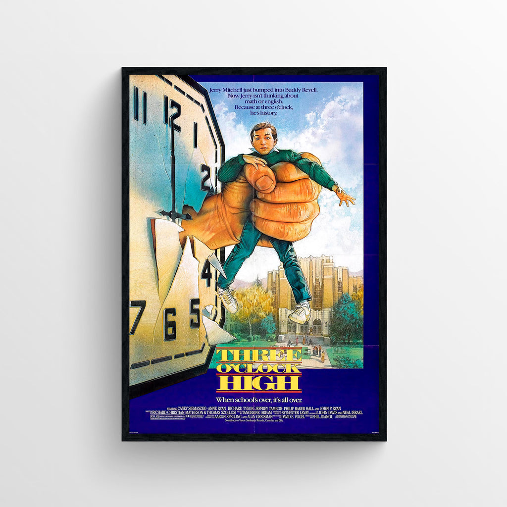 Three O'Clock High (1987) - POSTER