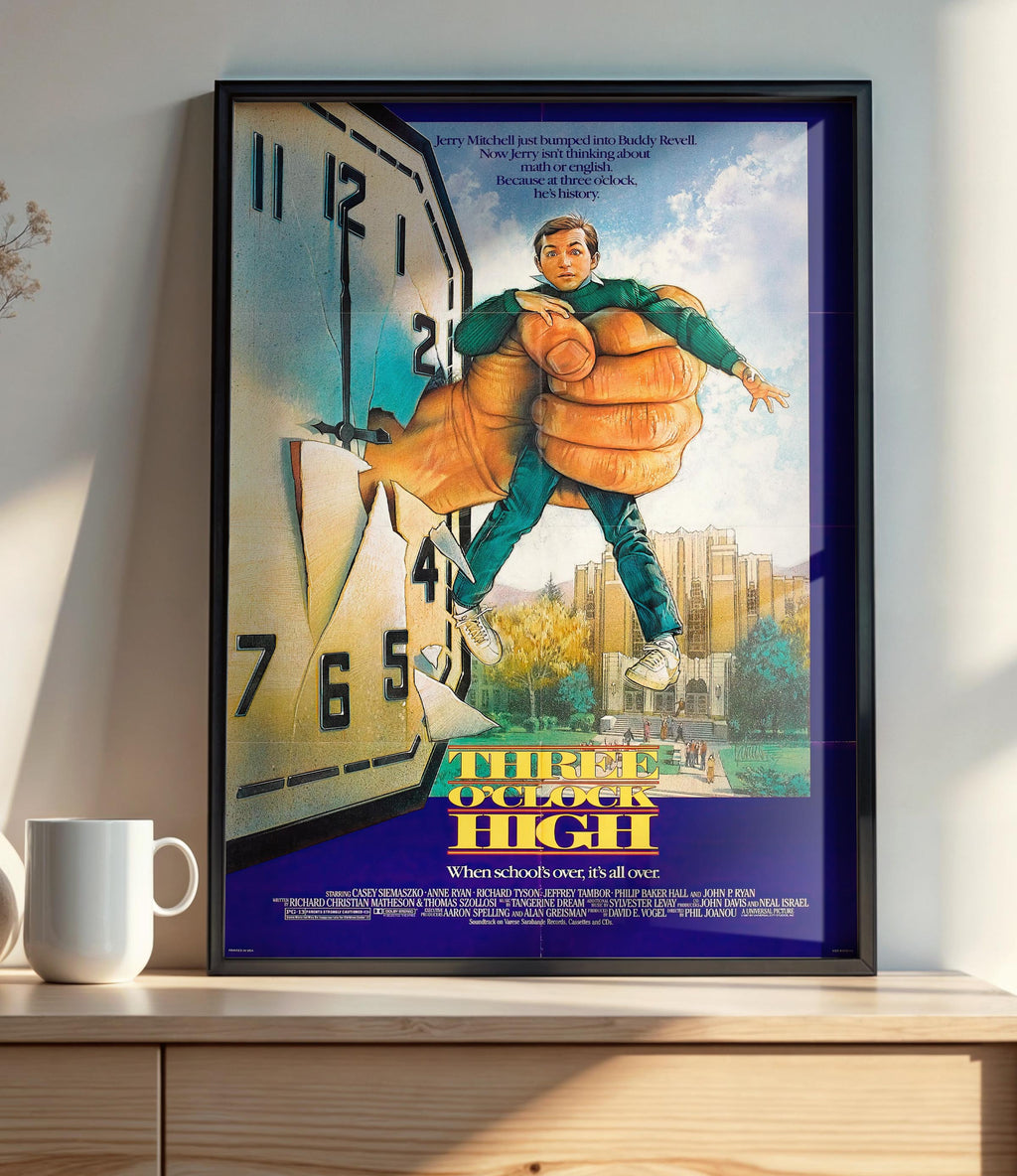Three O'Clock High (1987) - POSTER