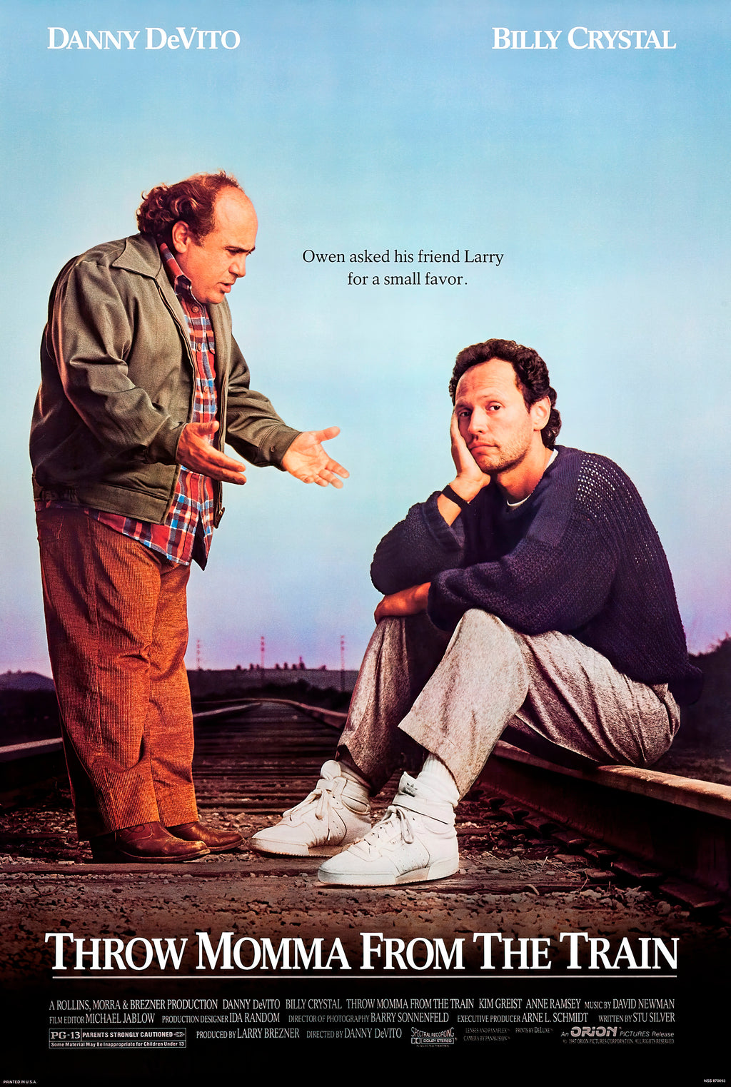 Throw Momma from the Train (1987) - POSTER