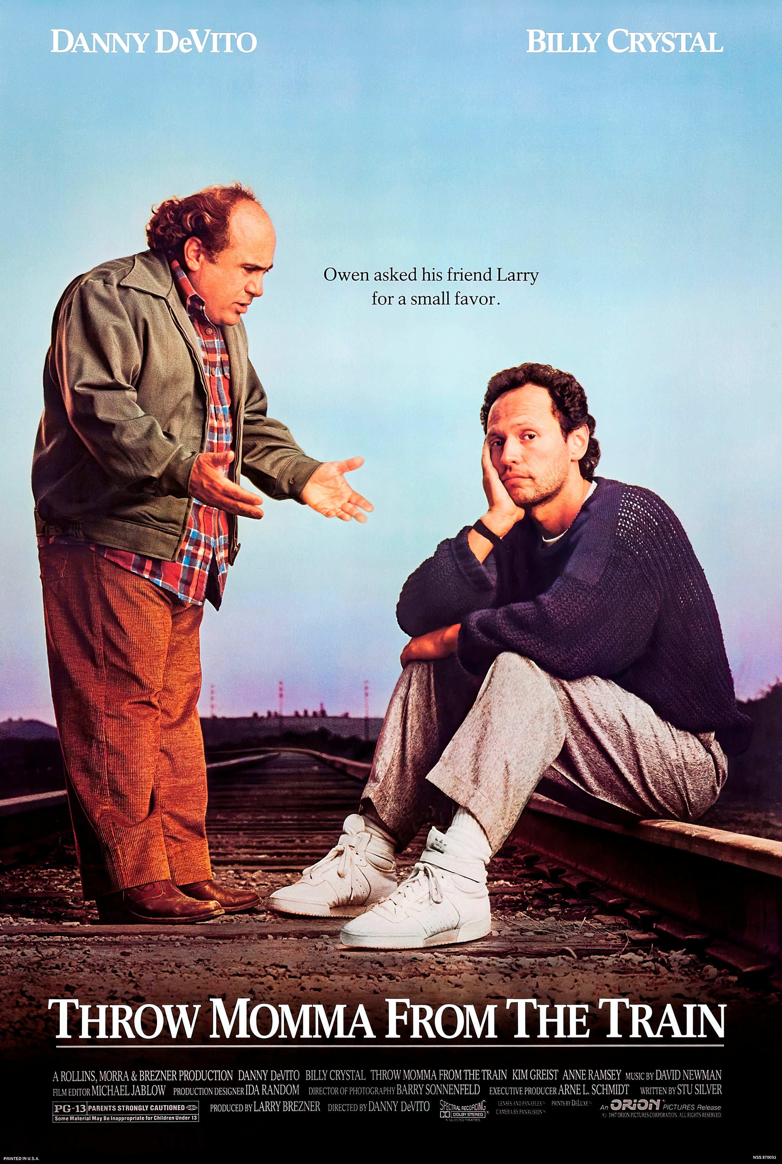 Throw Momma from the Train (1987) - POSTER