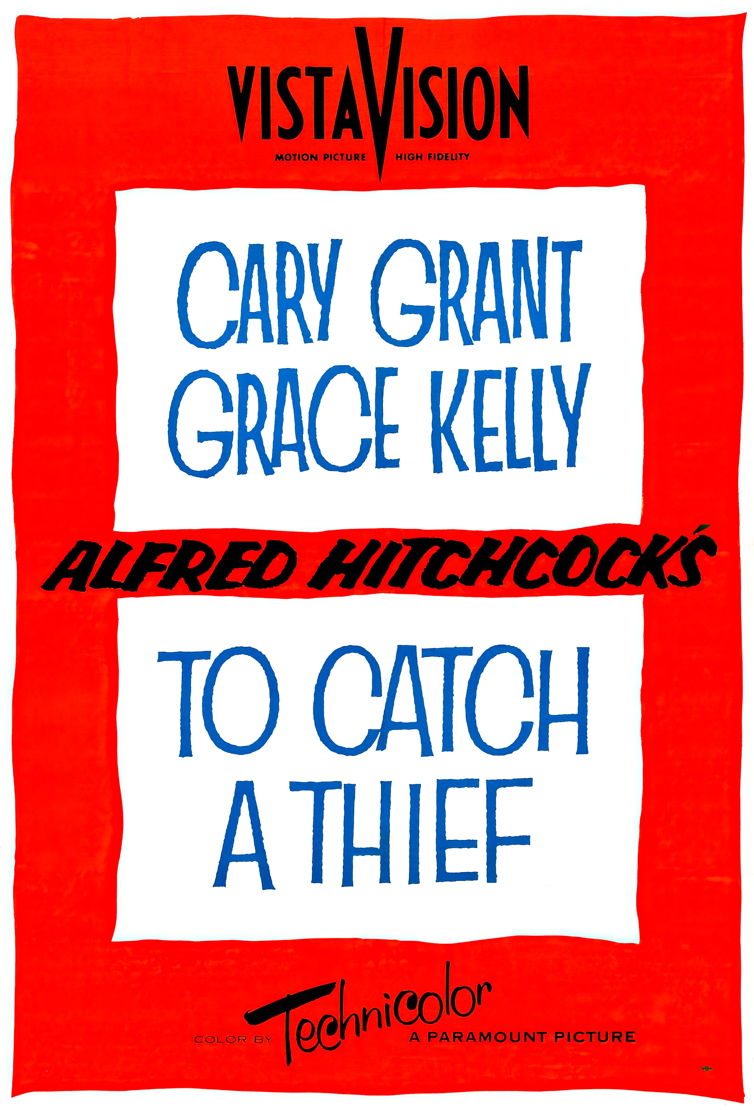 To Catch a Thief  (1955) A - POSTER