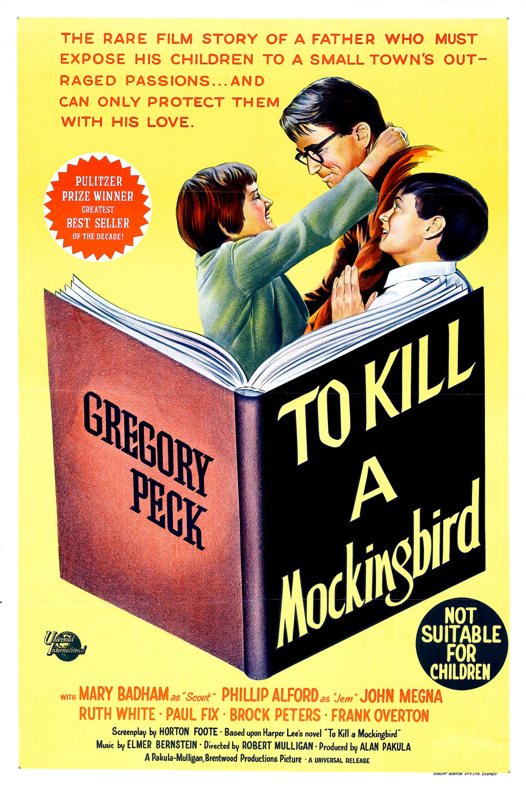 To Kill a Mockingbird (1962) - POSTER