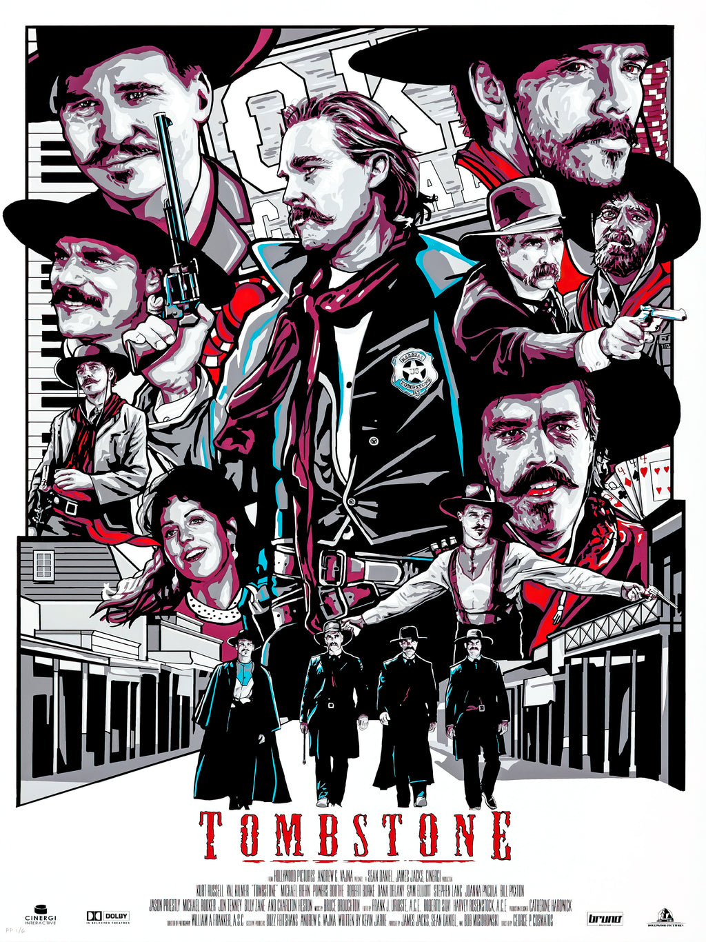 Tombstone  (1993) - POSTER