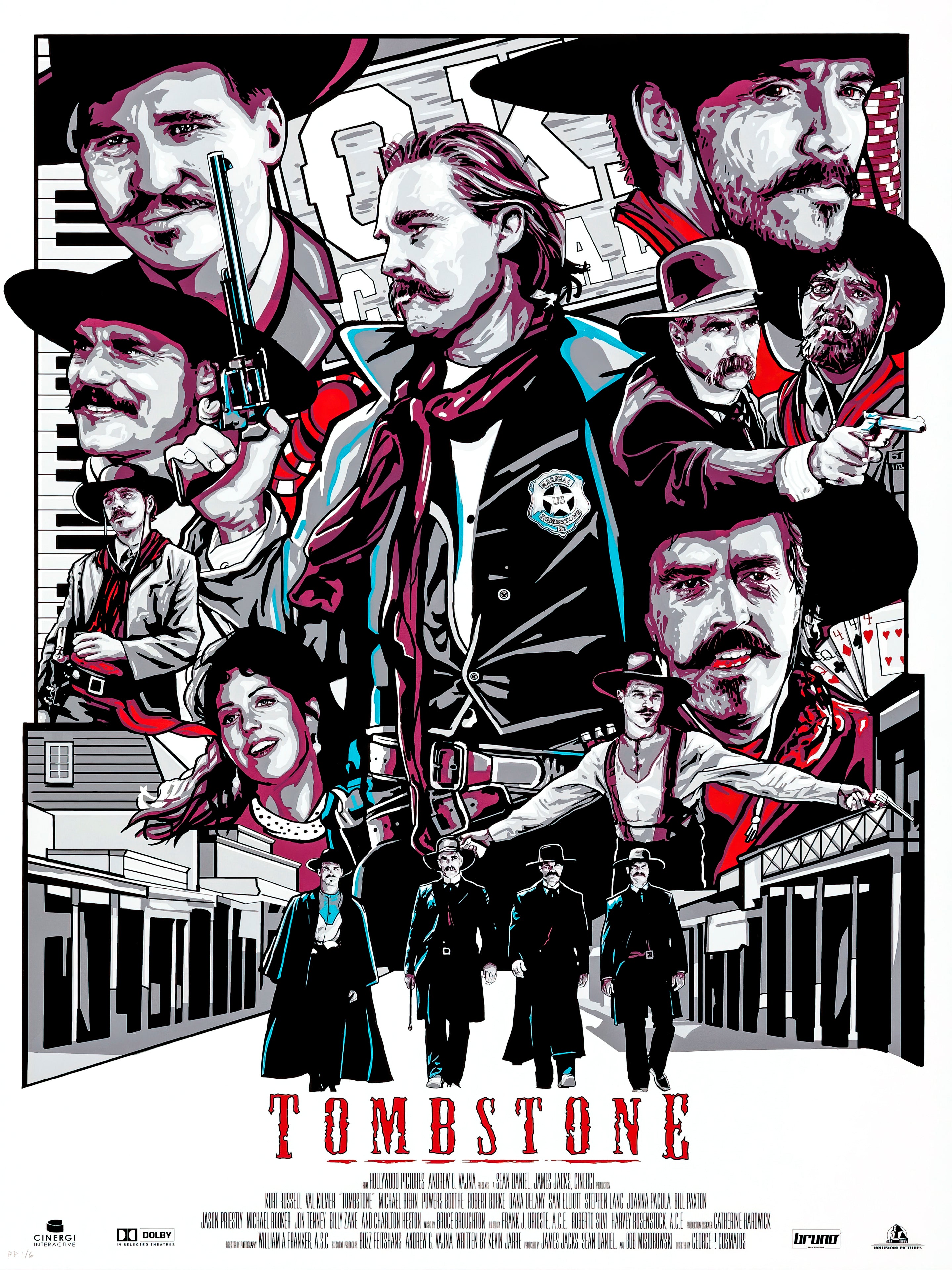 Tombstone  (1993) - POSTER