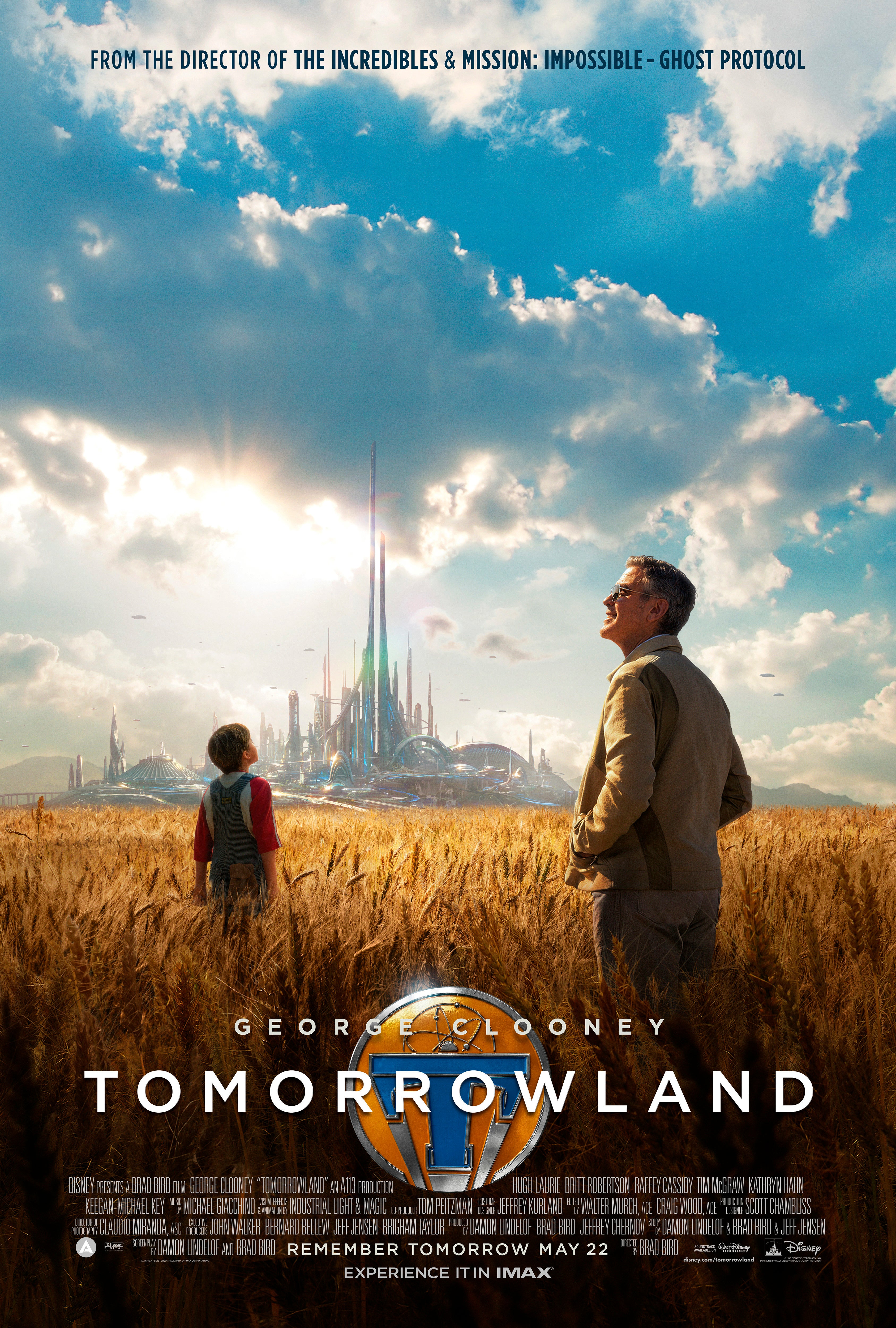 Tomorrowland  (2015) B - POSTER
