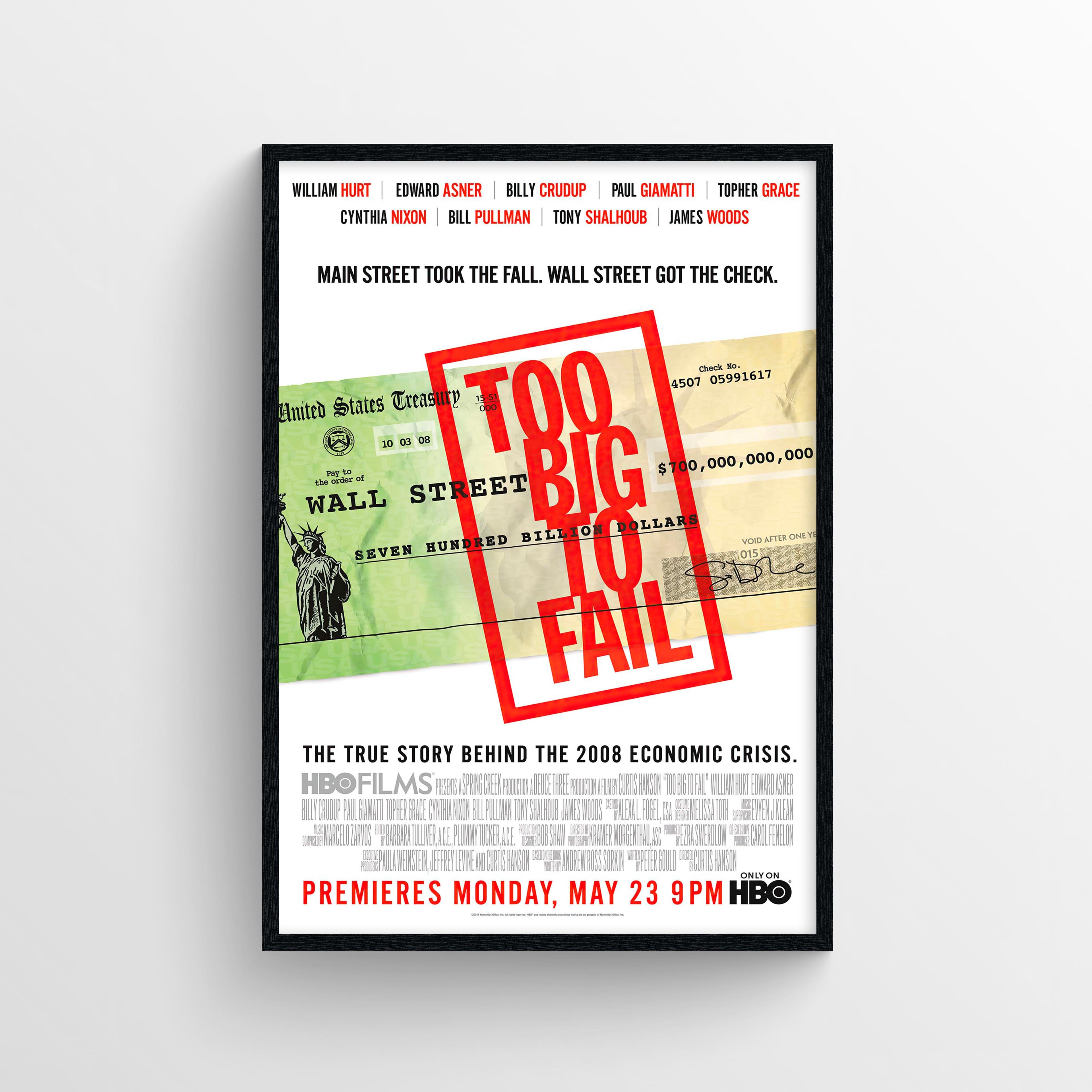 Too Big to Fail (2011) - POSTER