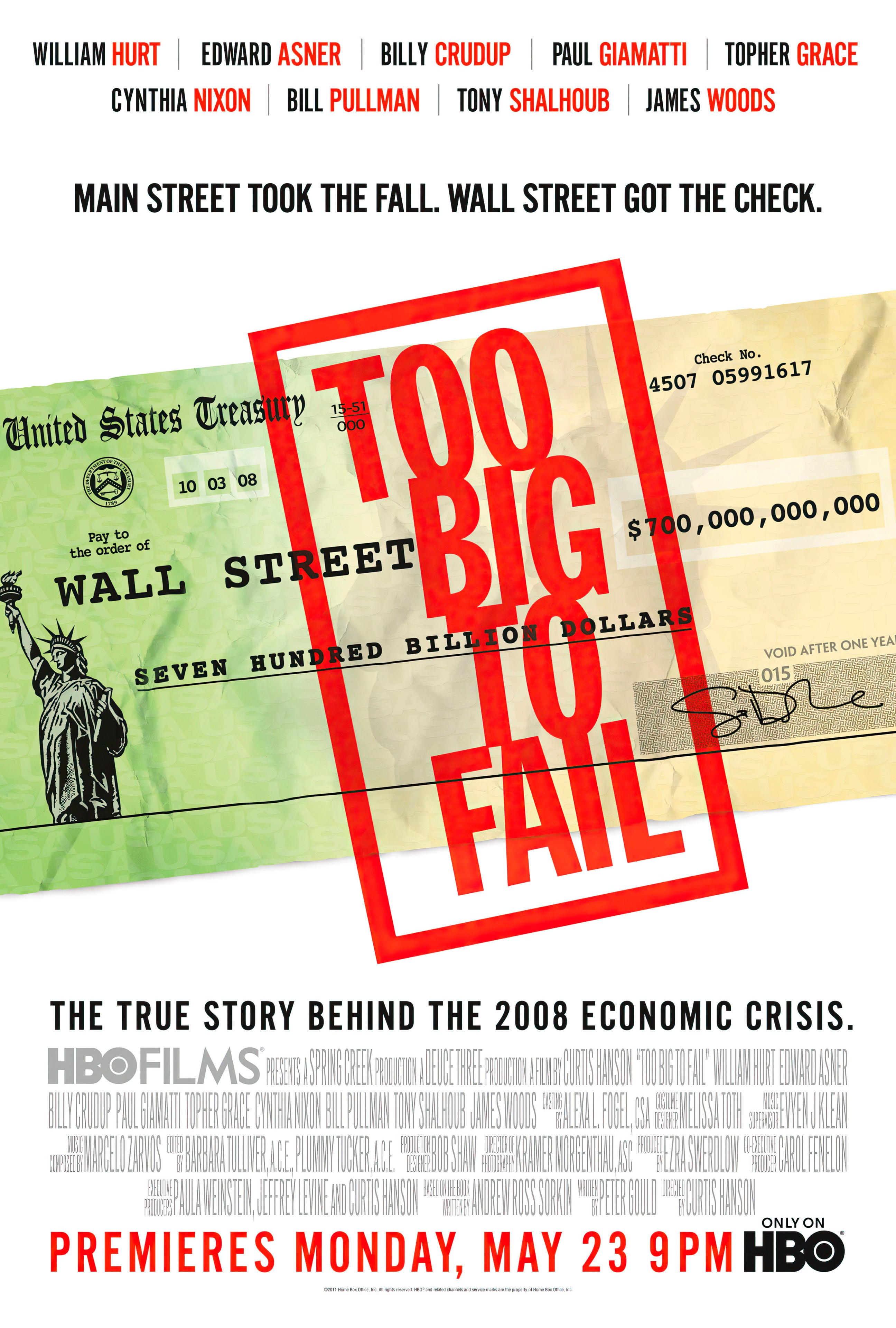 Too Big to Fail (2011) - POSTER