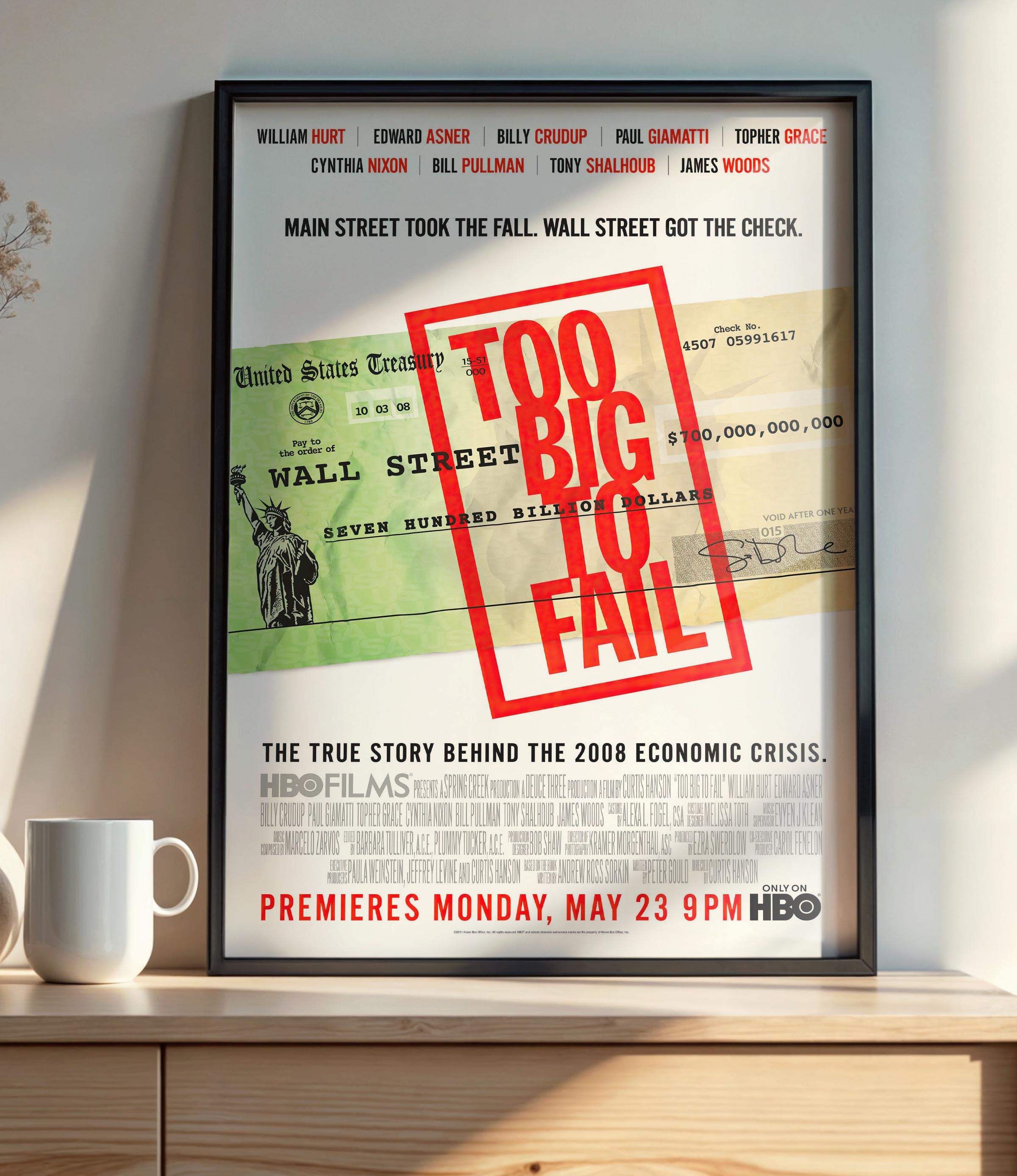 Too Big to Fail (2011) - POSTER