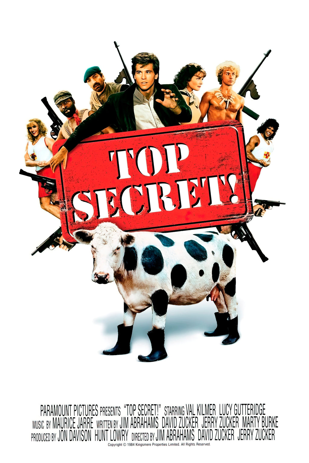 Top Secret!  (1984) - POSTER