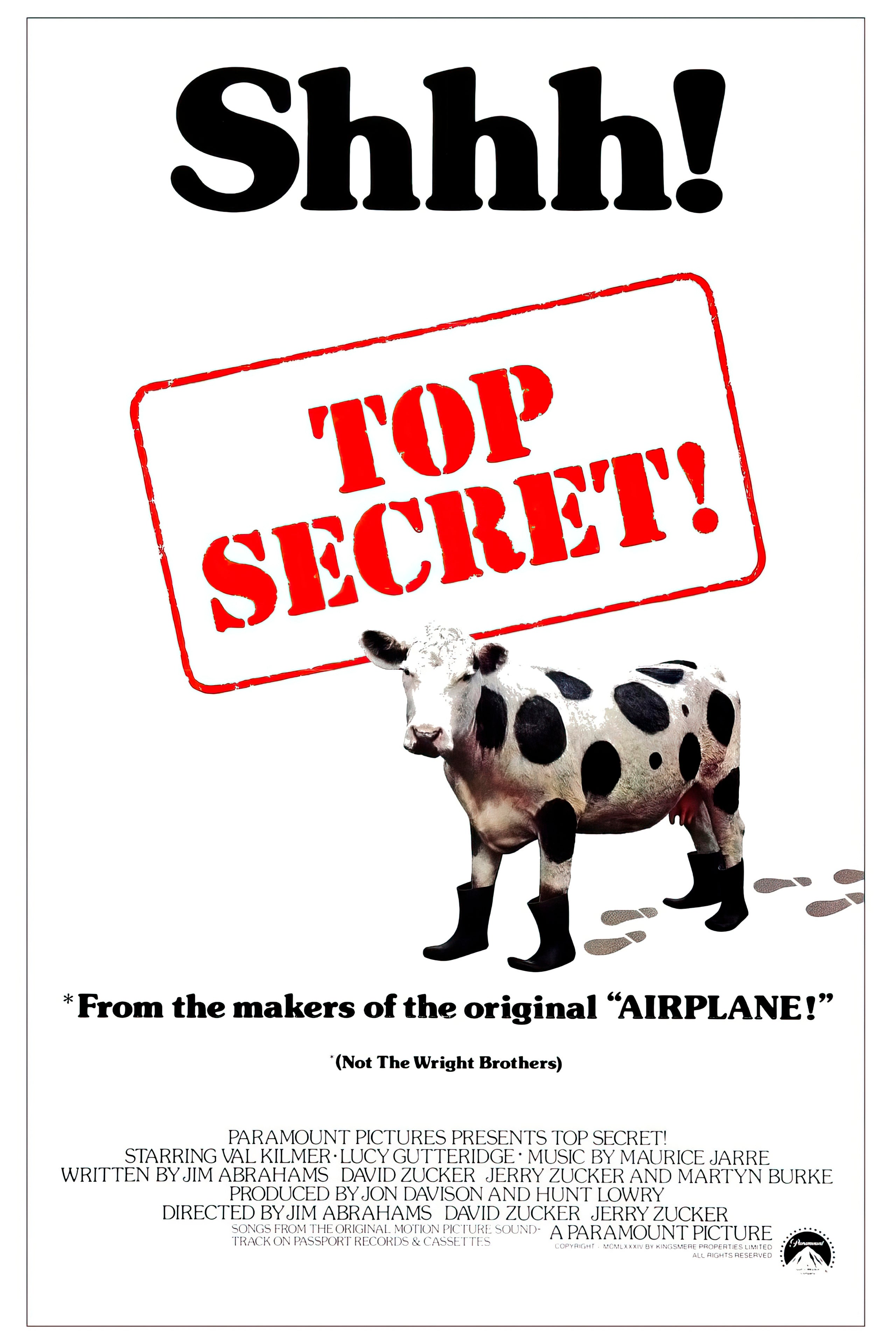 Top Secret!  (1984) A - POSTER
