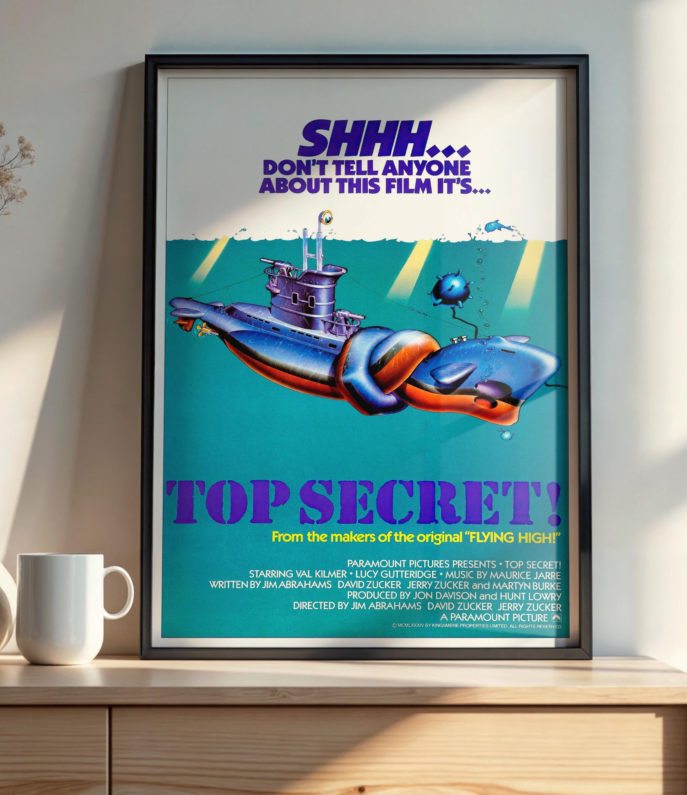Top Secret!  (1984) B - POSTER