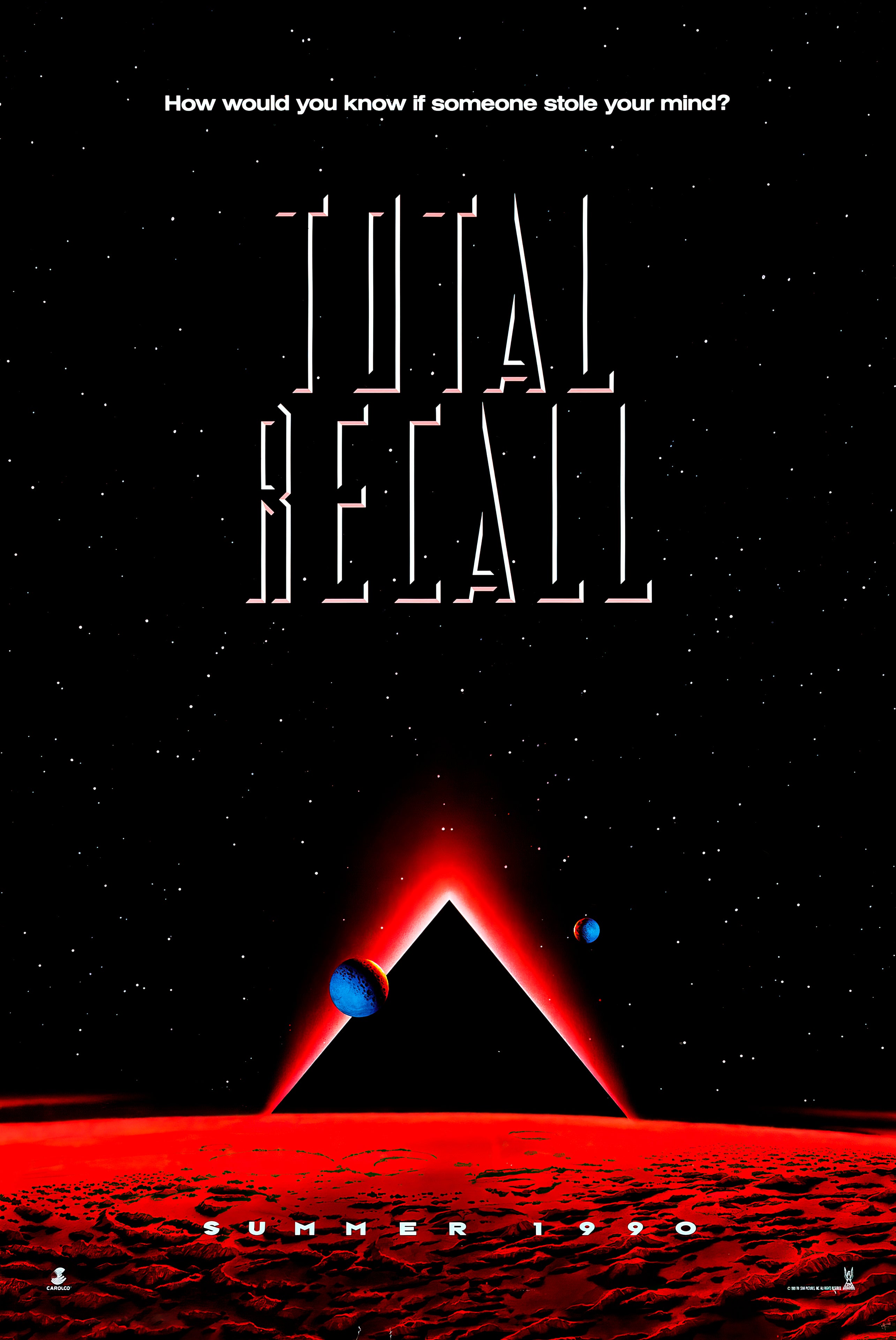 Total Recall (1990) - POSTER