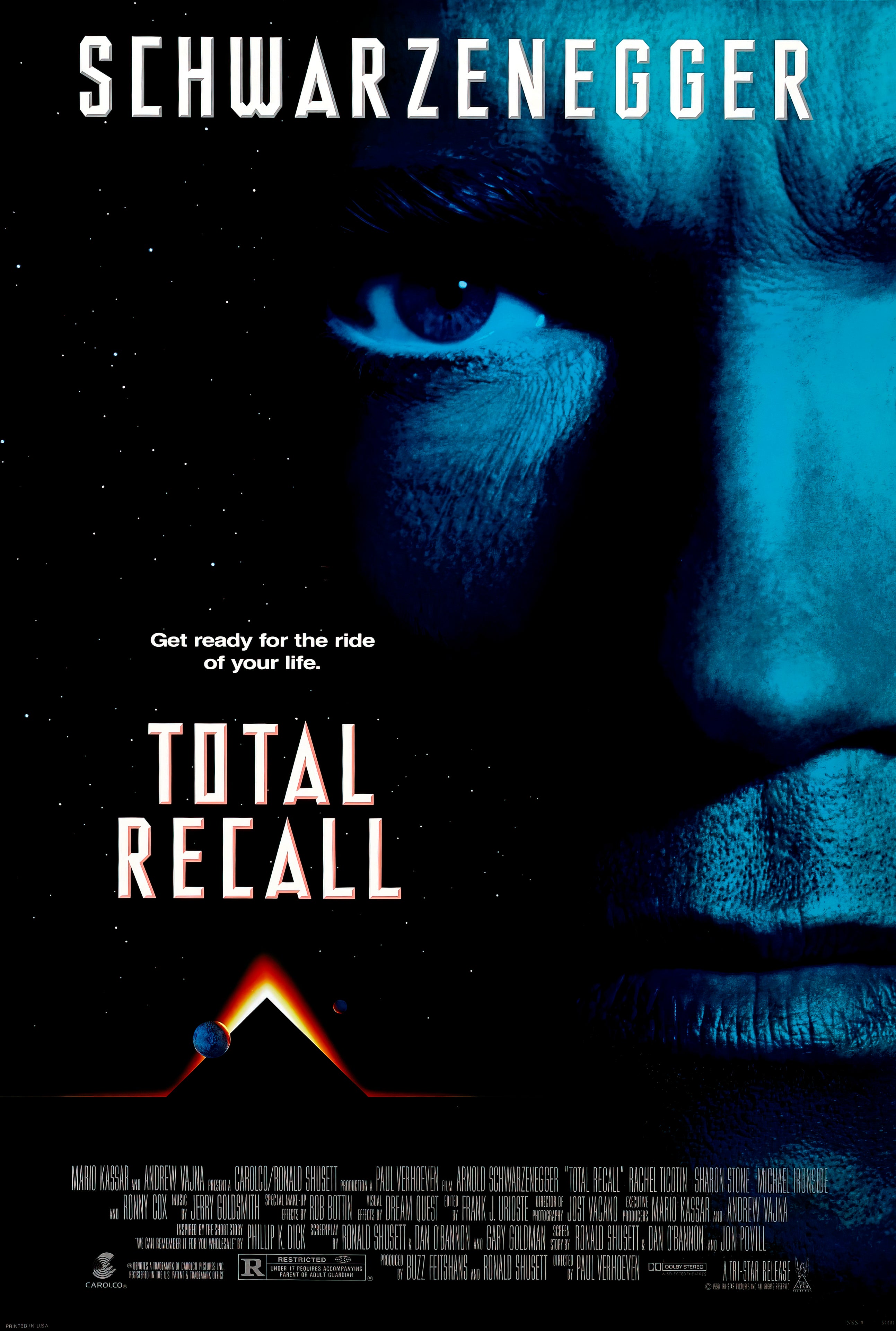 Total Recall (1990) A - POSTER