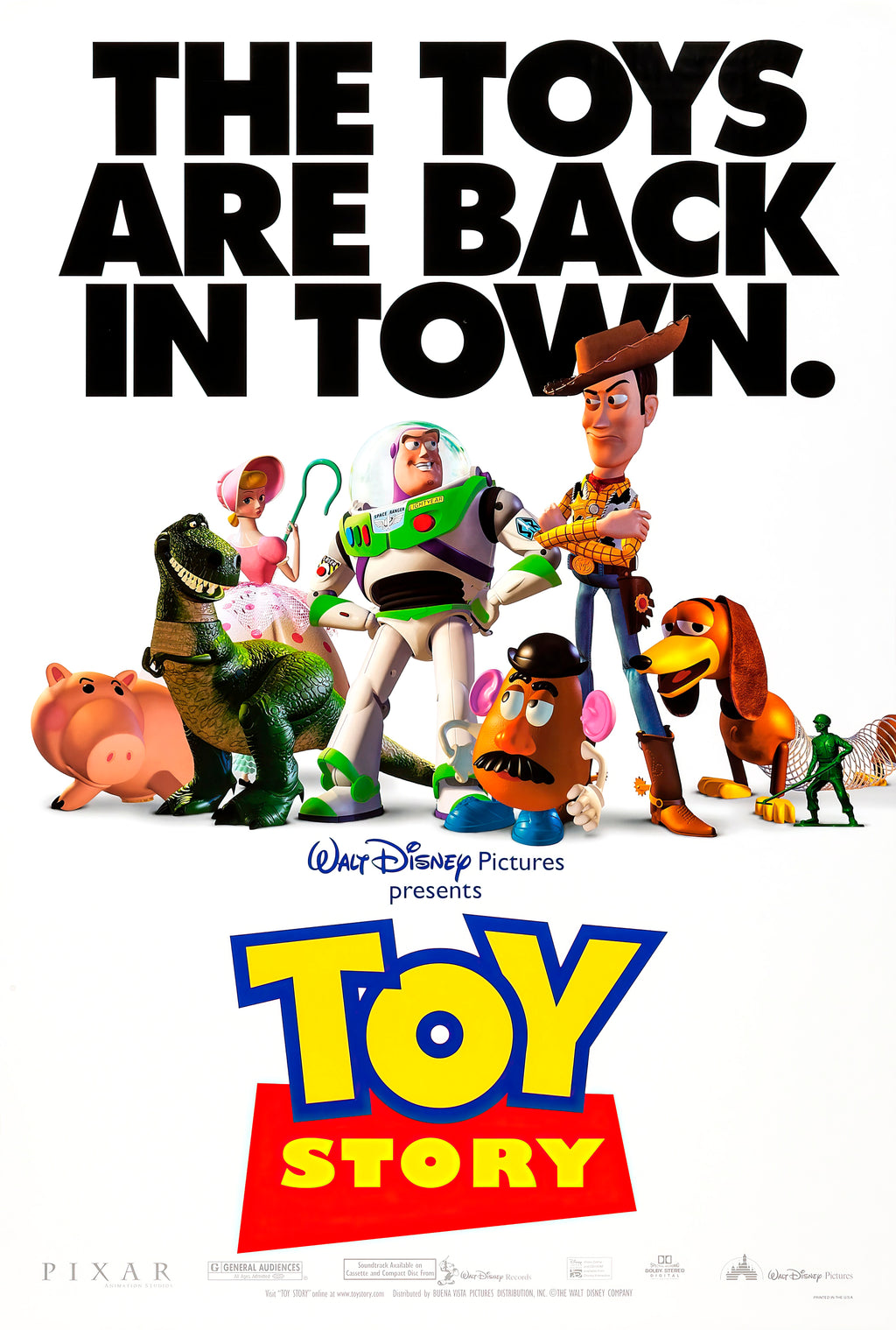 Toy Story  (1995) A - POSTER