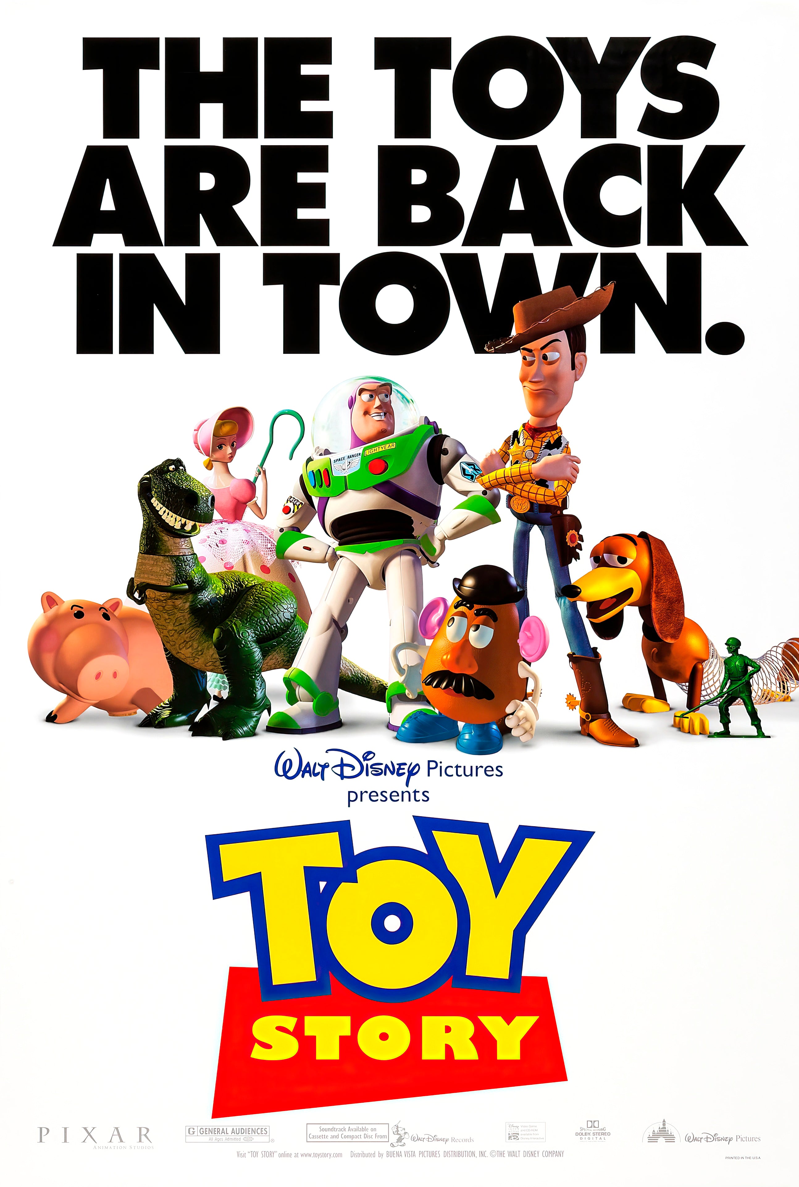 Toy Story  (1995) A - POSTER
