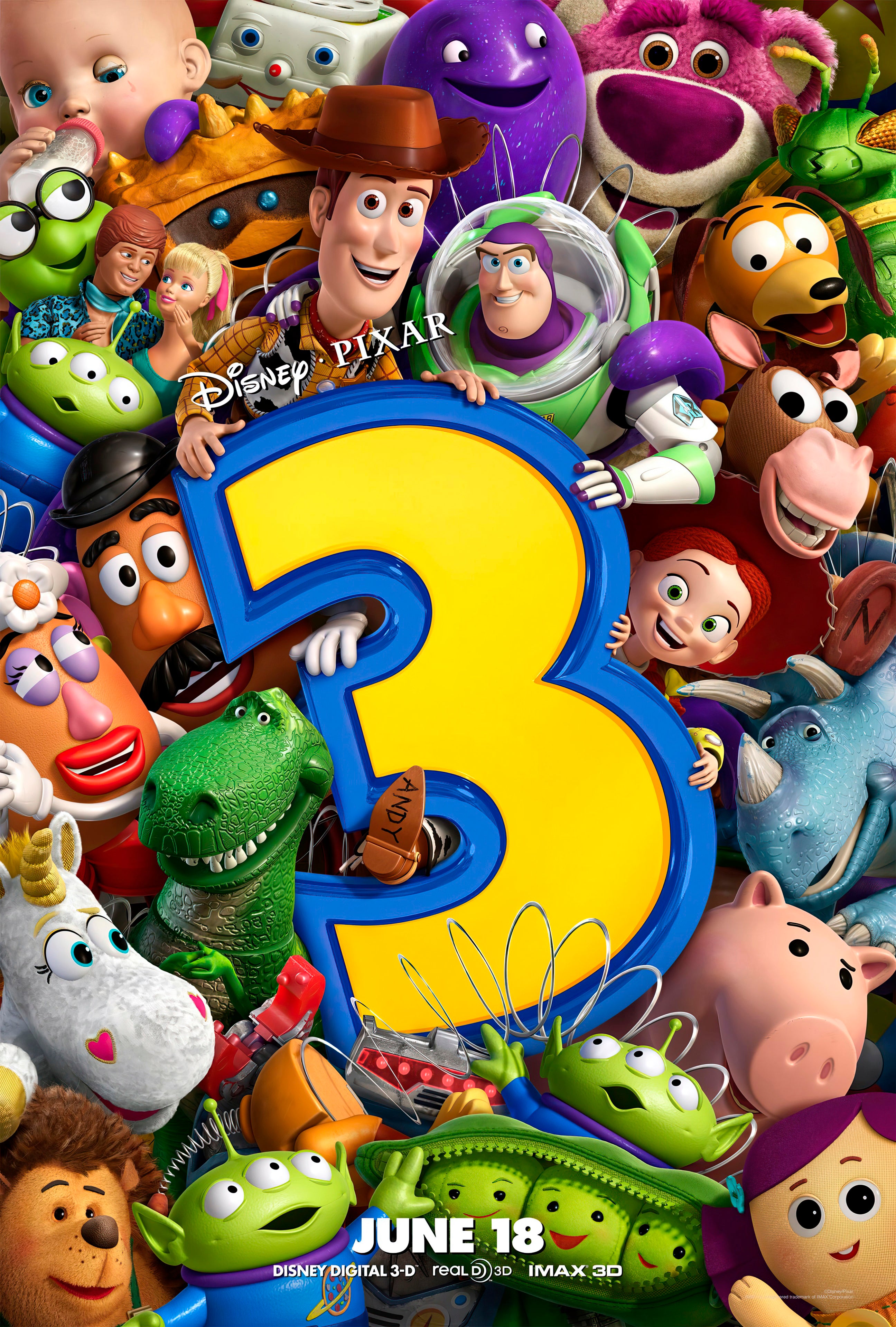 Toy Story 3 (2010) - POSTER
