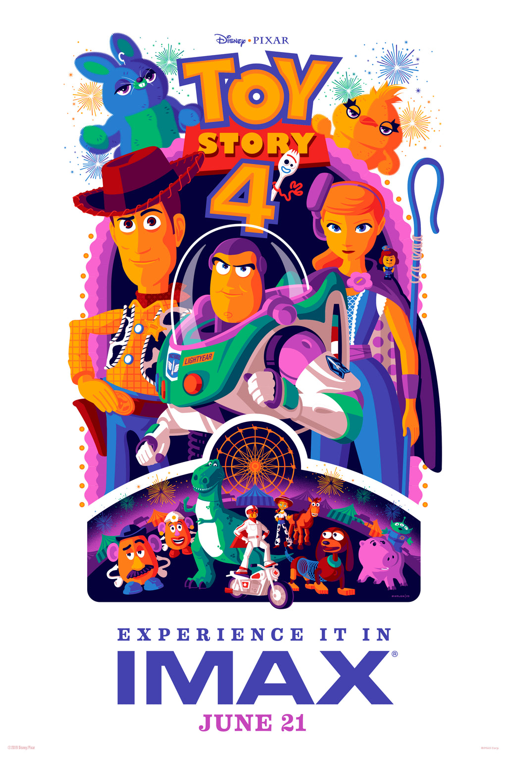 Toy Story 4  (2019) B - POSTER