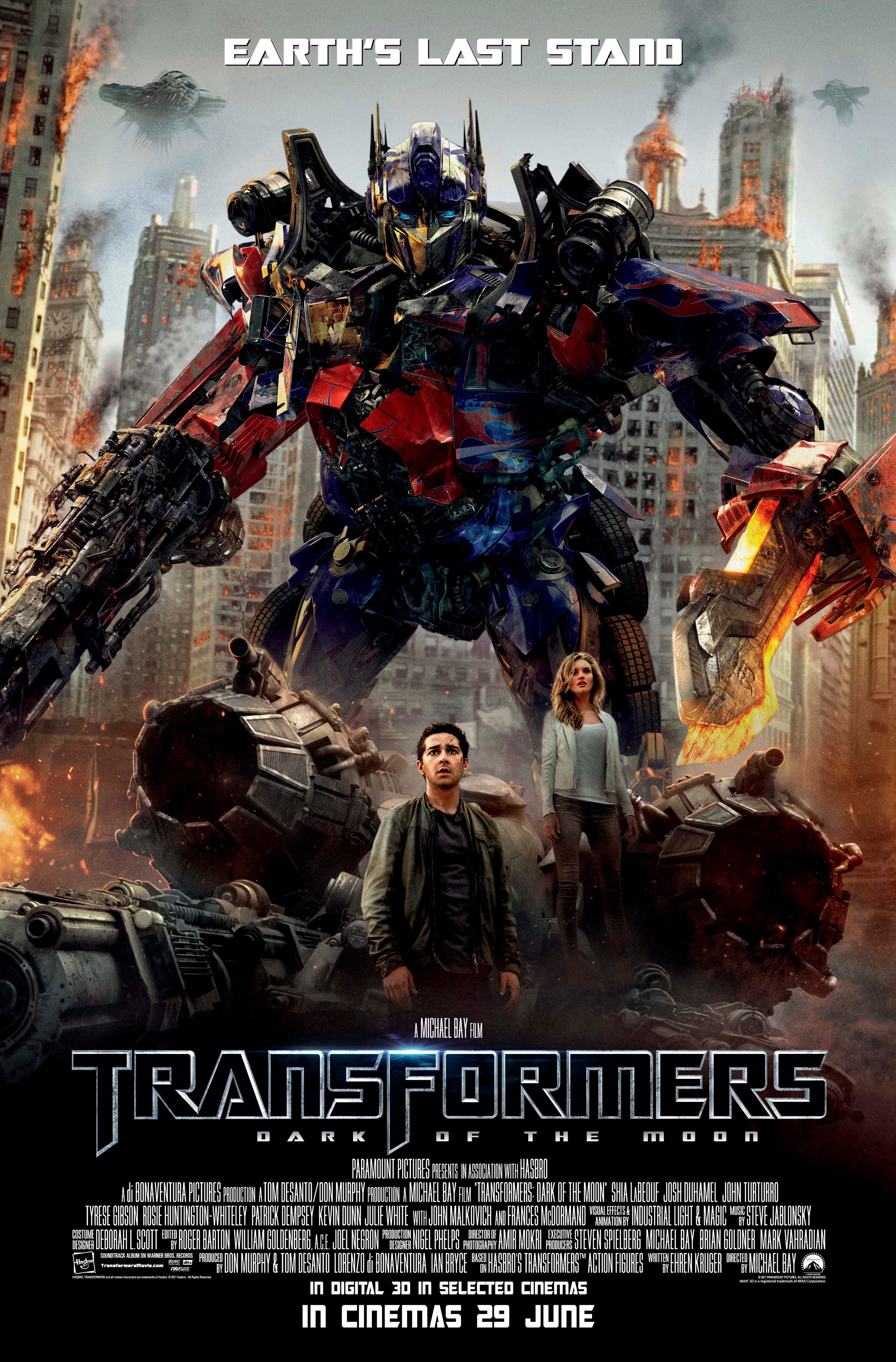 Transformers 3  Dark of the Moon  (2011) - POSTER