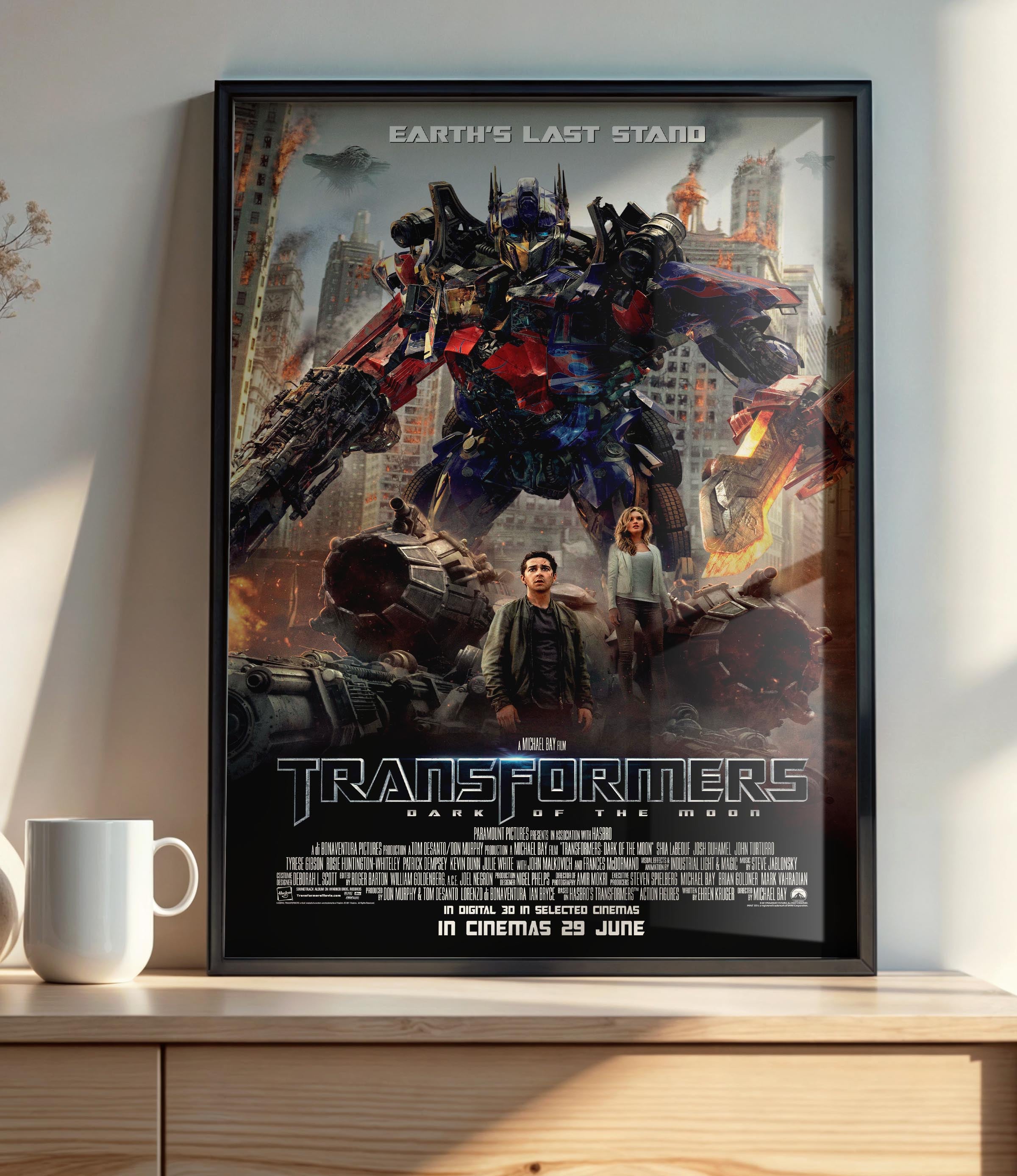 Transformers 3  Dark of the Moon  (2011) - POSTER