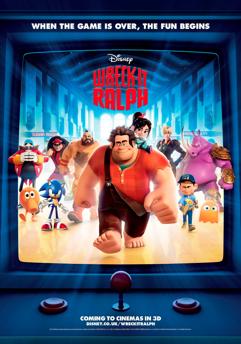 Wreck It Ralph  (2012) - POSTER