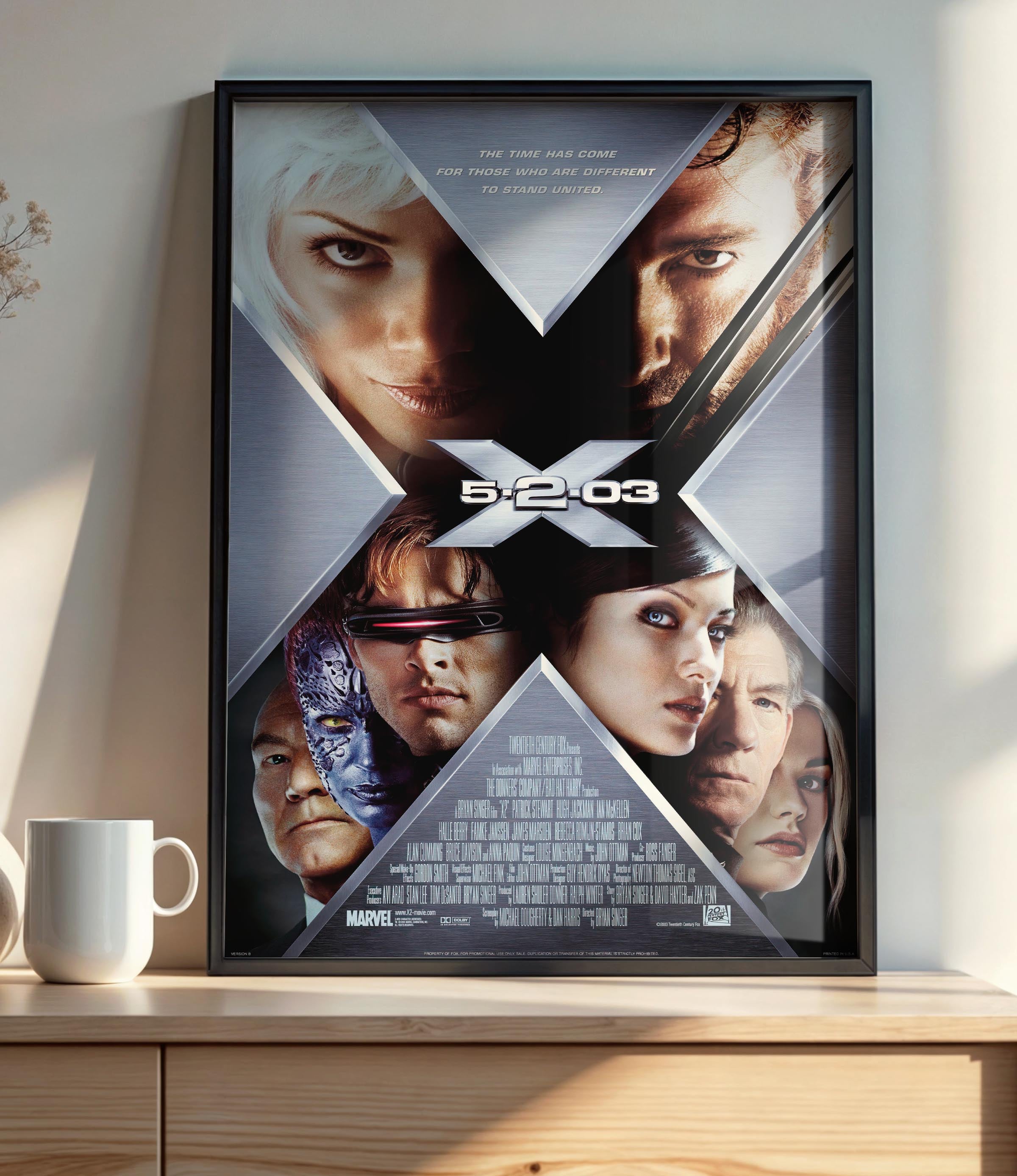X Men 2  X Men United  (2003) B - POSTER