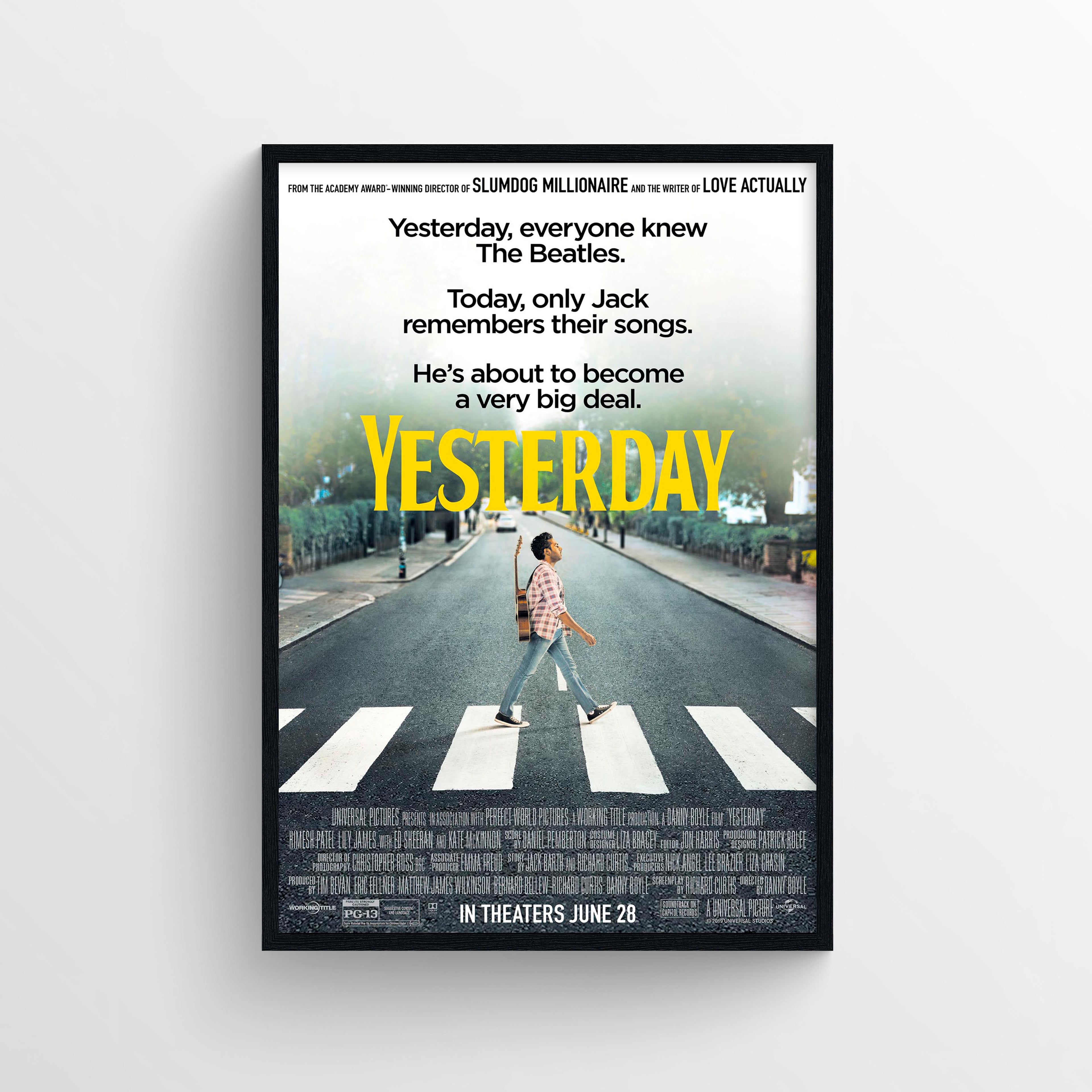 Yesterday  (2019) - POSTER