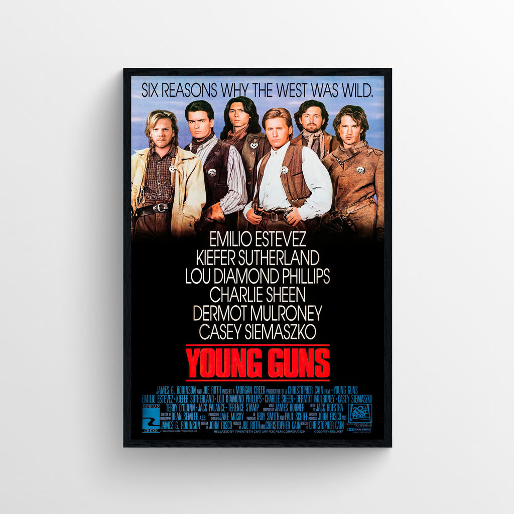 Young Guns (1988) - POSTER