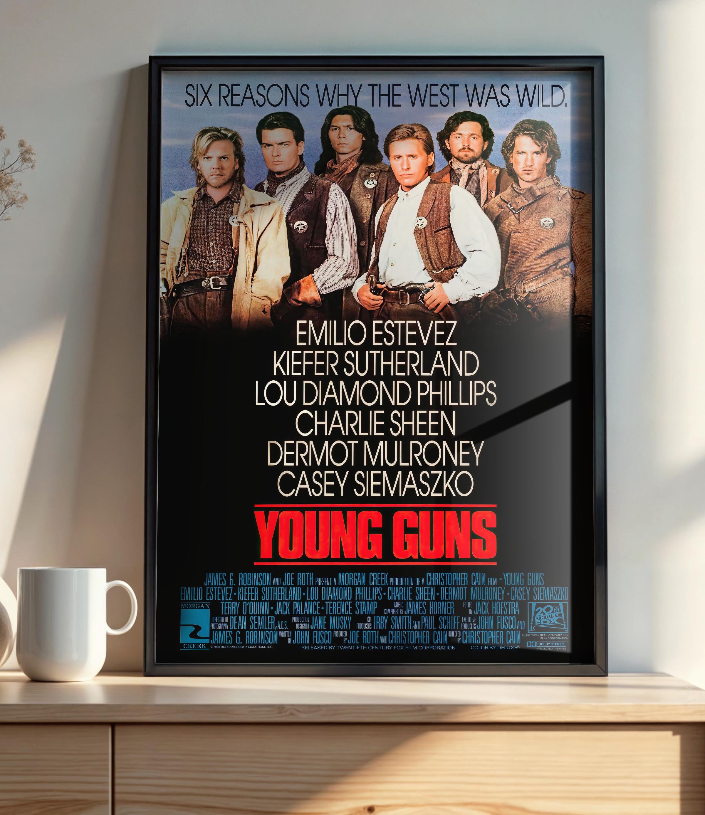 Young Guns (1988) - POSTER